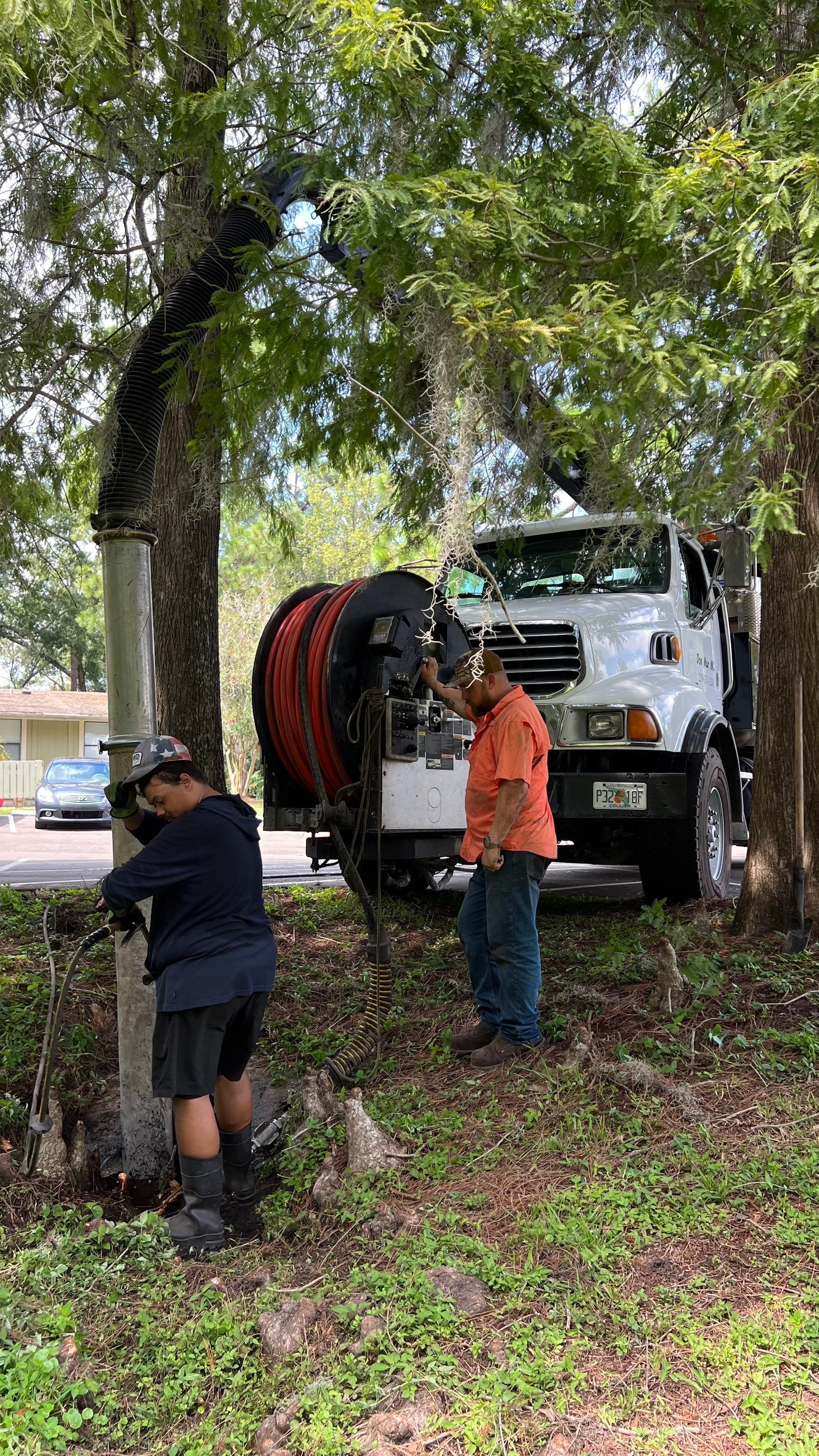 Apartment Complex Storm Water System Cleaning and Maintenance by APS Power & Water