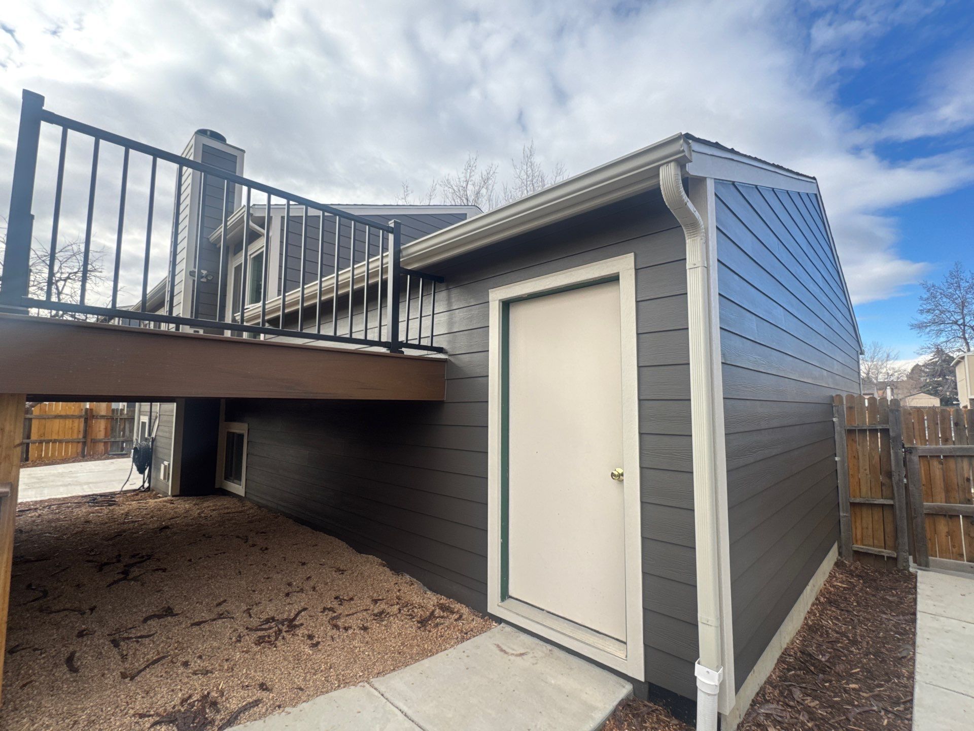 Project in Longmont by Ideal Siding Boulder