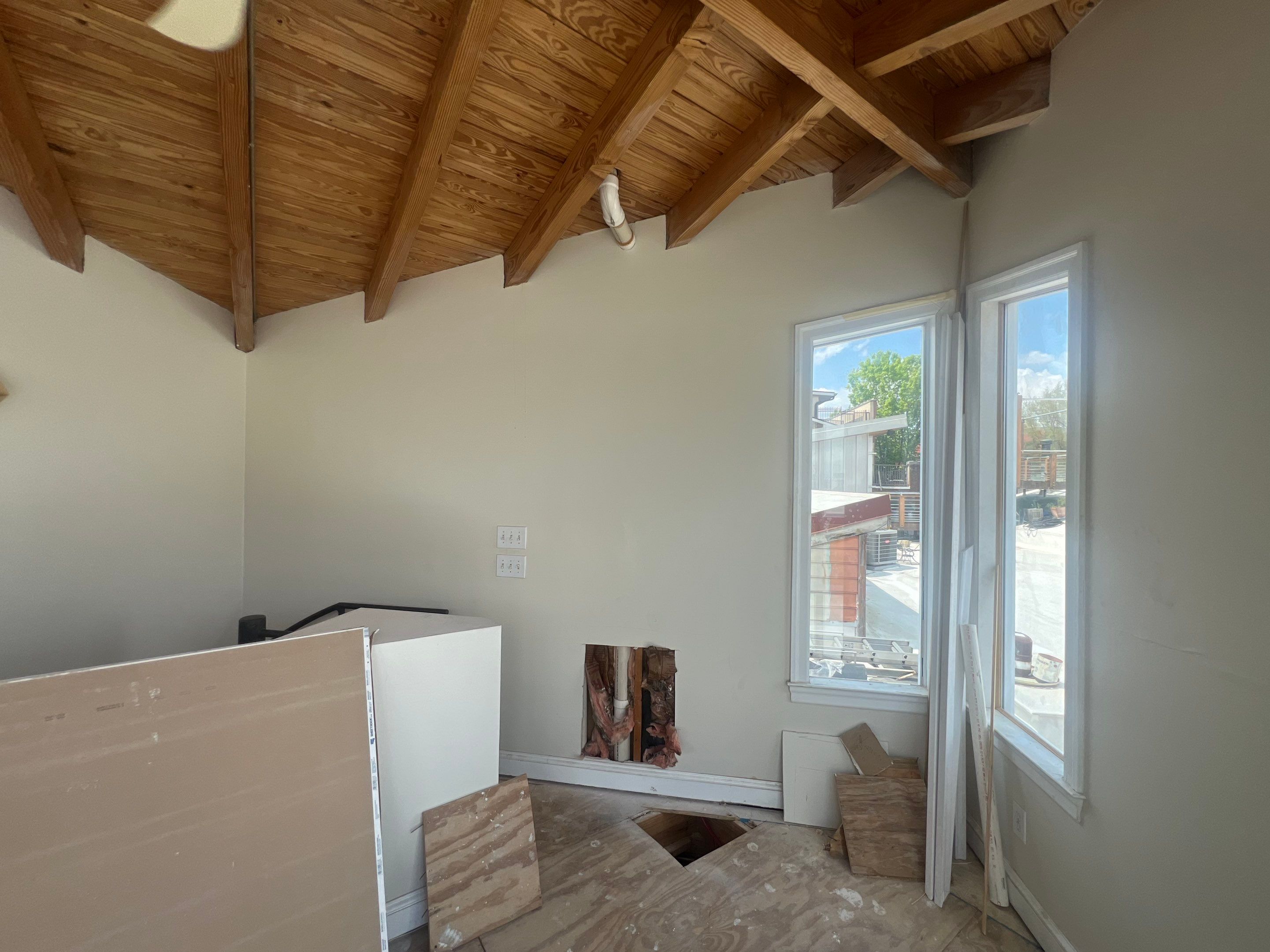 Atlanta Interior Renovation Featuring Rooftop Terrace and Custom Finishes by Swift Home Renovations