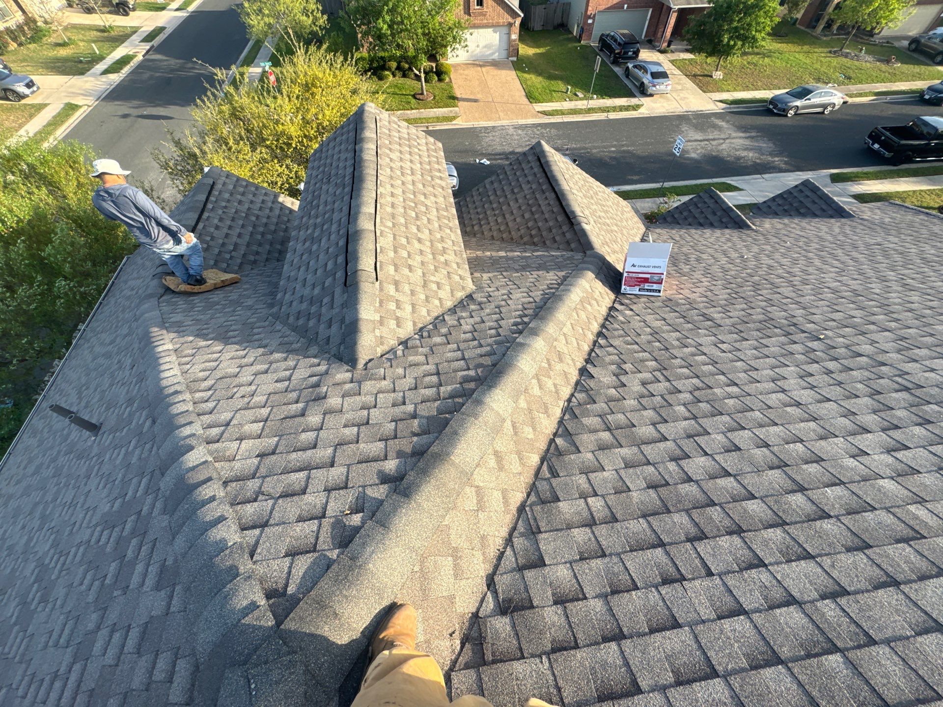 Residential Roof Replacement using GAF WEATHERED WOOD by Elite Roofing LLC