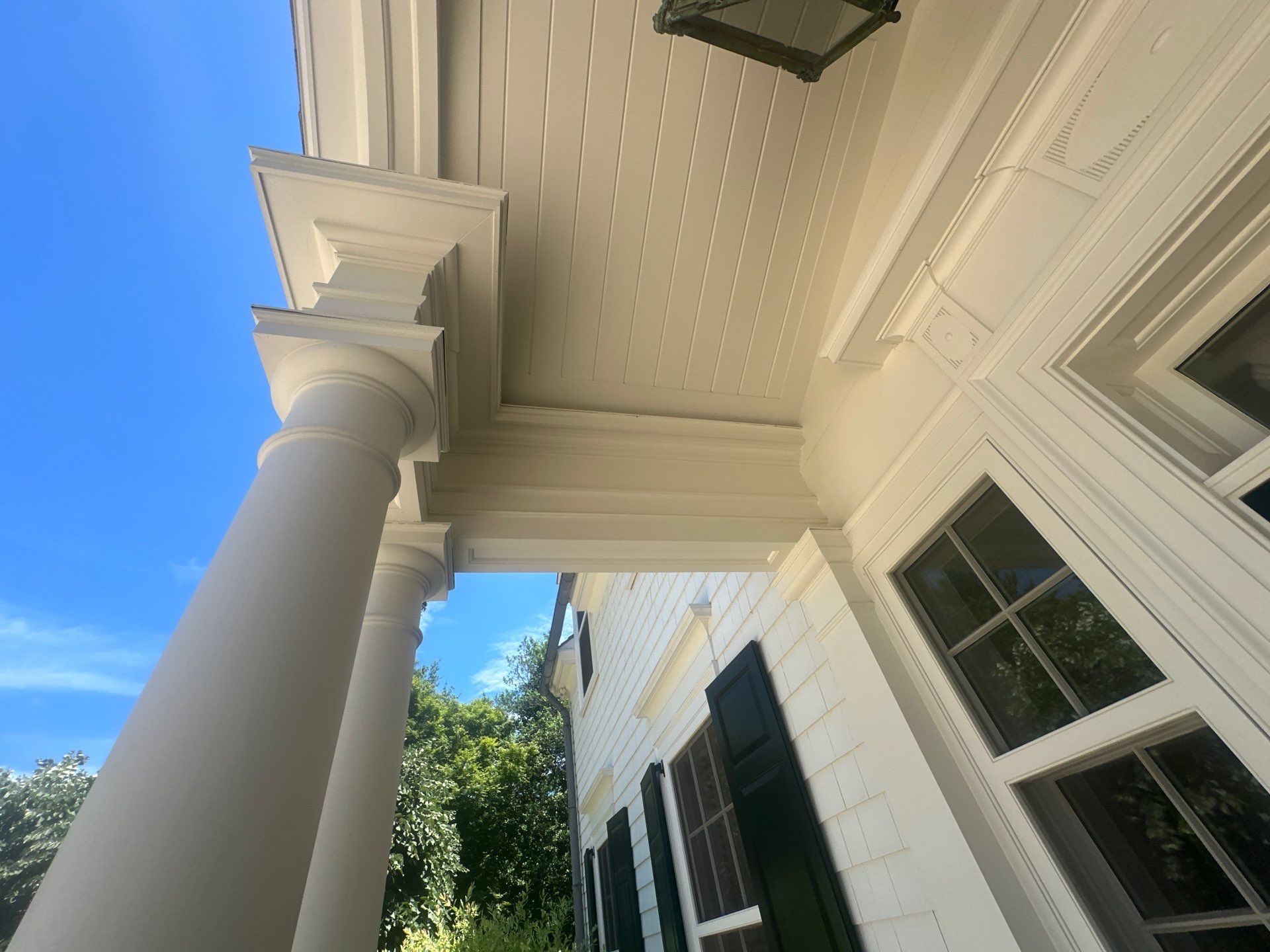 Residential Exterior Renovation Featuring Custom Masonry and Porch Restoration by Pure Incs