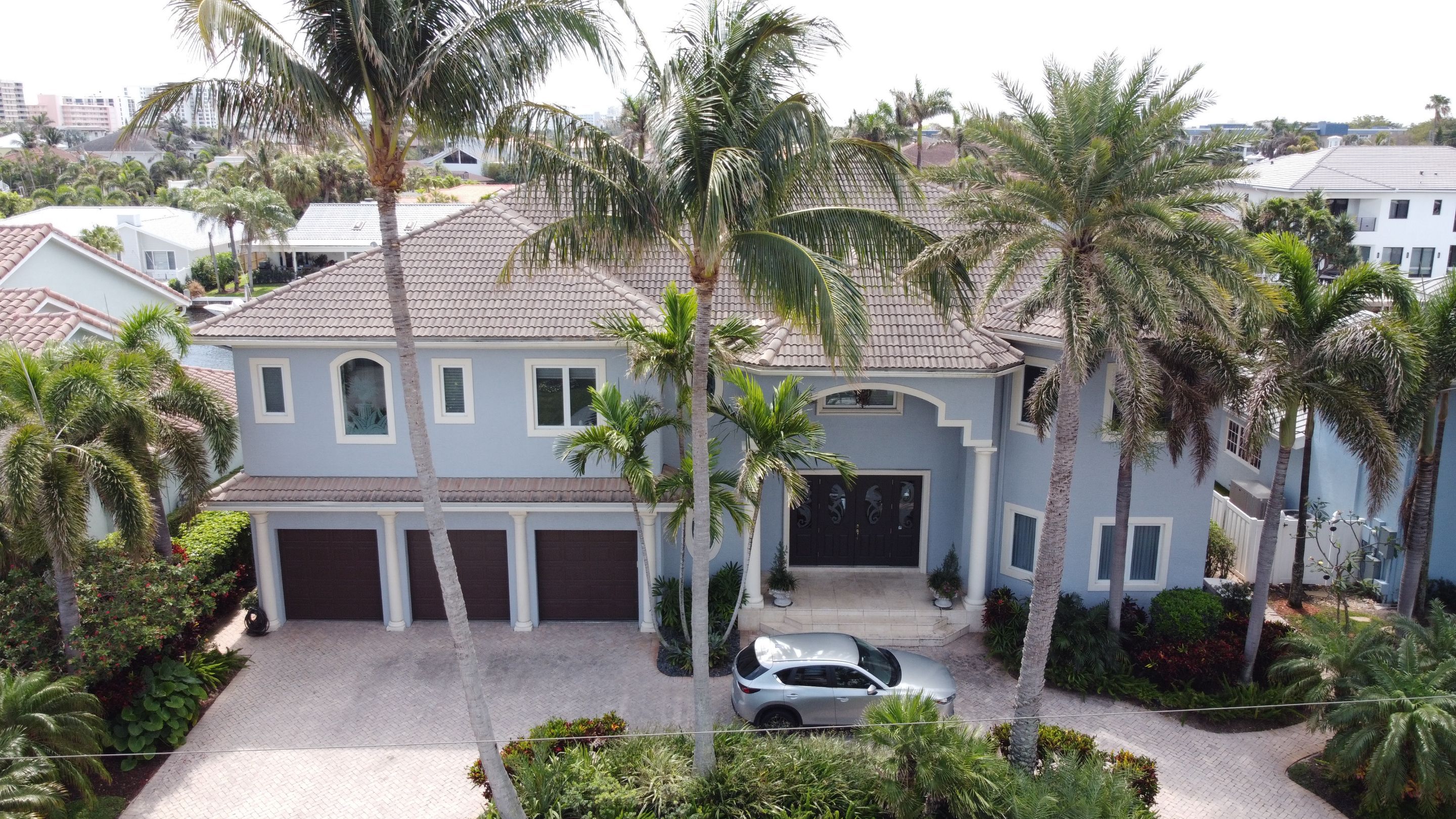 Residential Roofing Installation using 1" Nail strip metal roof by BLUES BROTHERS ROOFING