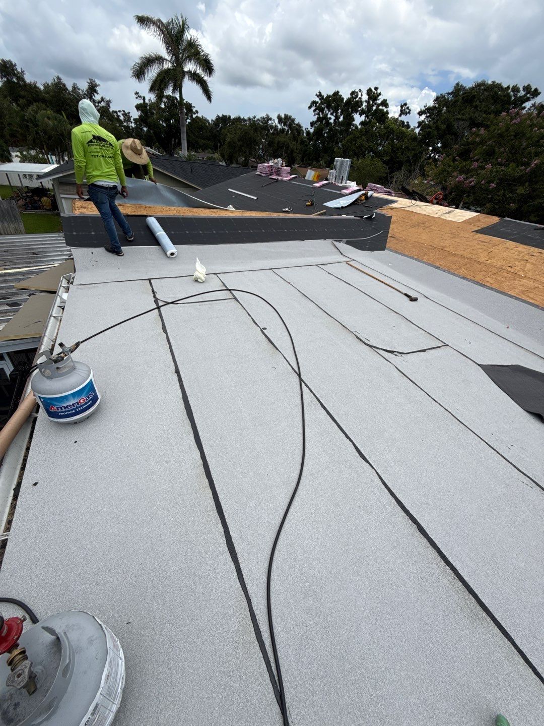 Project in Pinellas Park 33781 by Mitchell Roofing Company LLC 