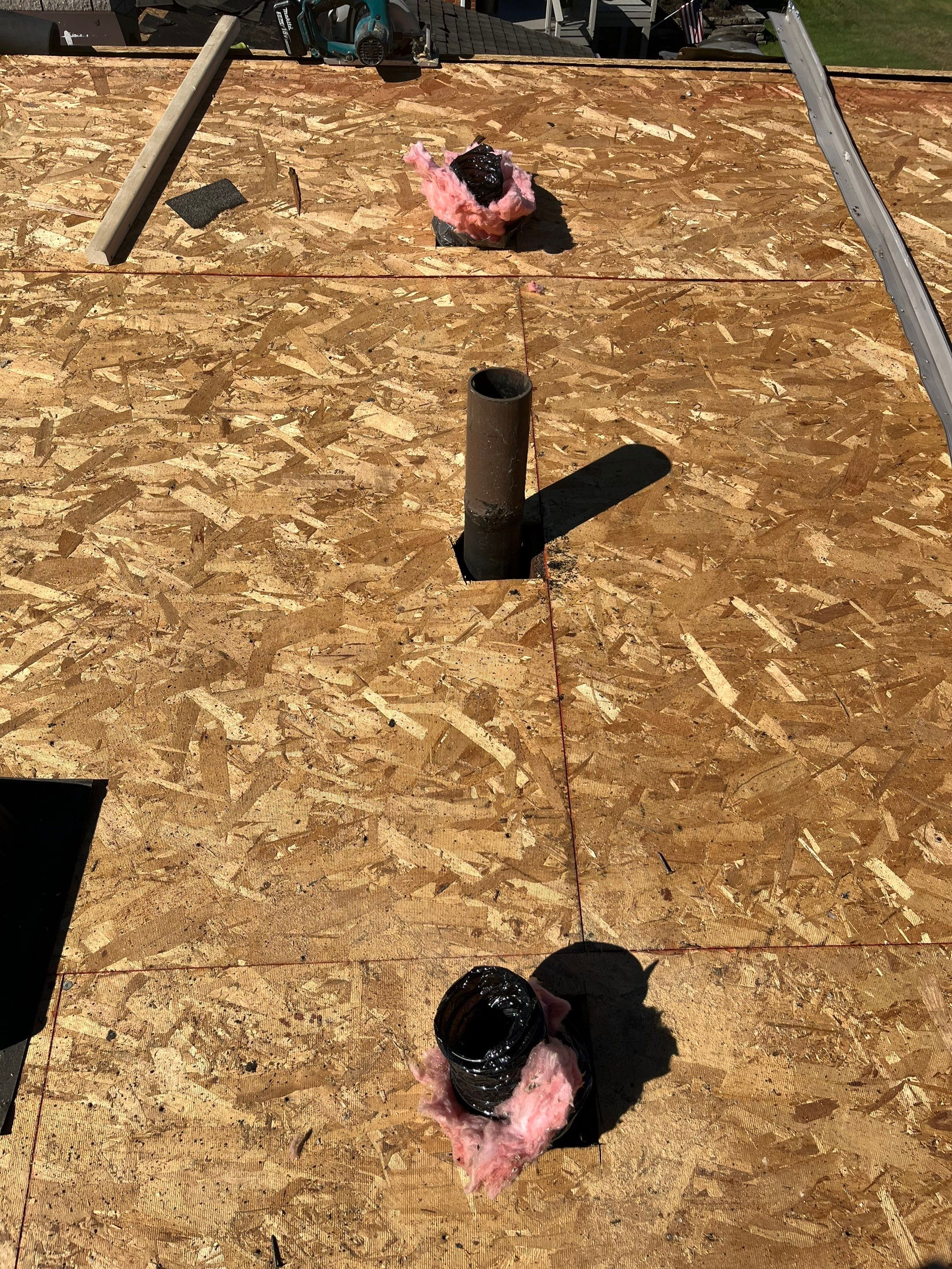 Roof Replacement using MS Standing Seam Roof Western Rust by 180 Contractors