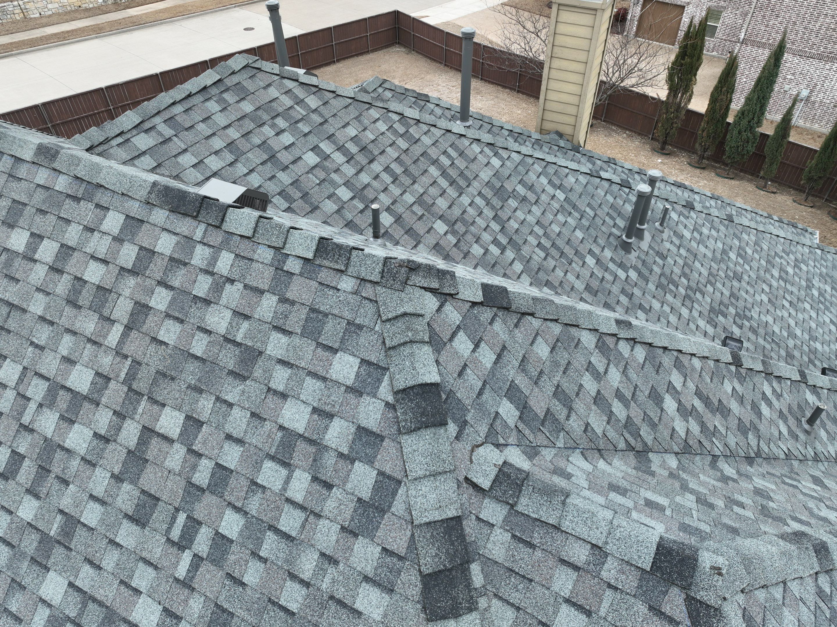 Residential Roofing Installation using CertainTeed Landmark Colonial Slate by OneSource Roofing and Restoration