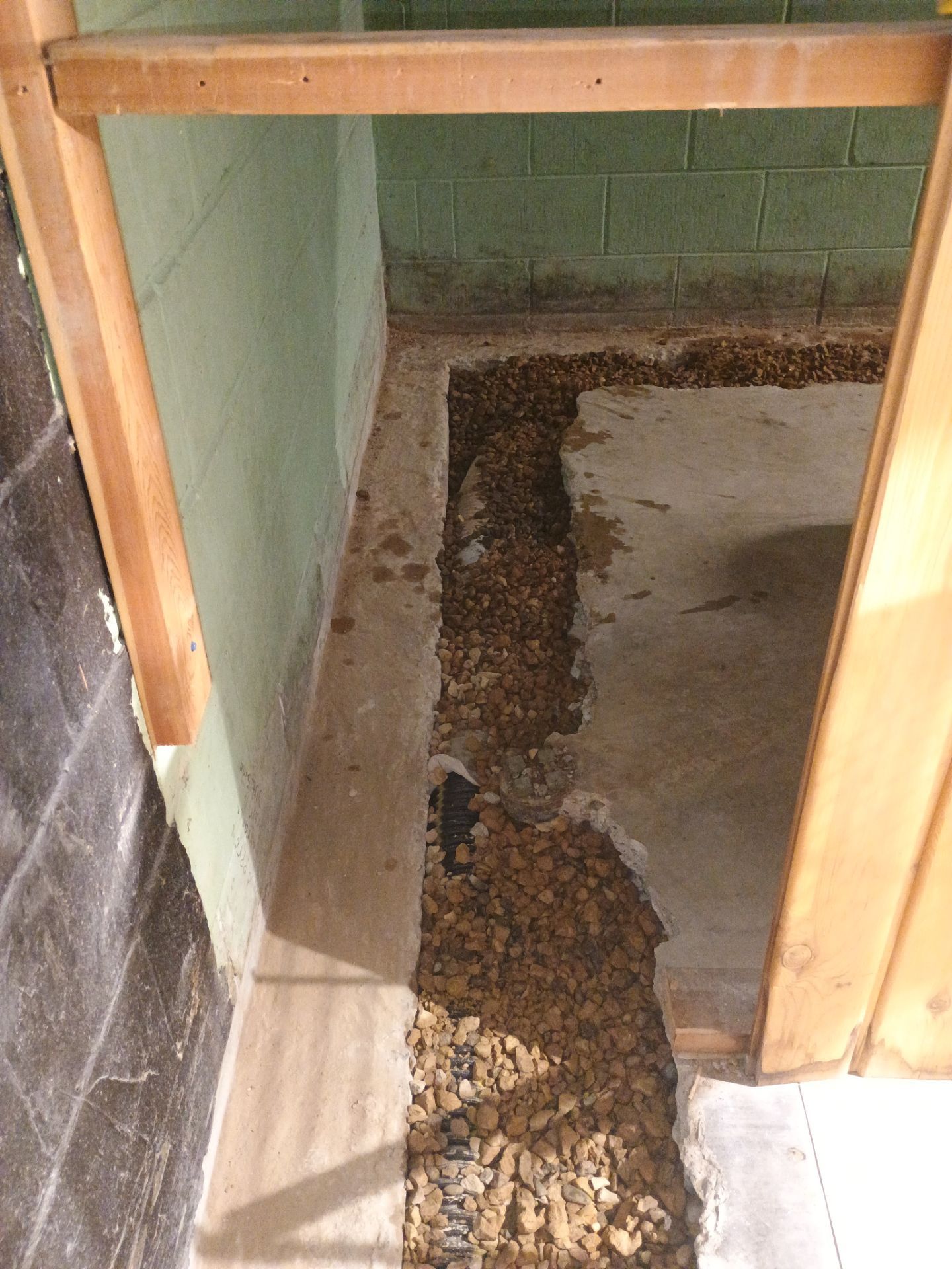 Helping Dan Get Going on His Remodel by Waterproofing Northeast