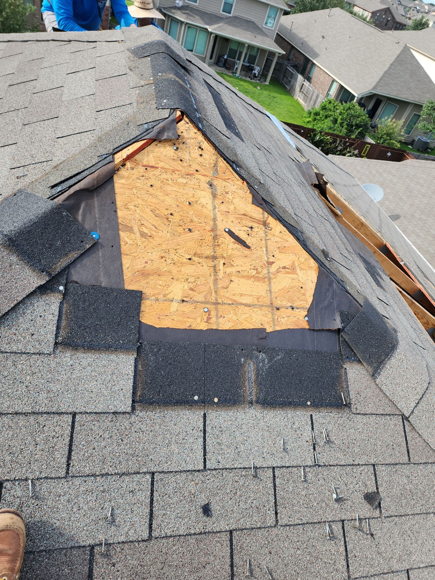 Residential Roofing Repair using Owen's Corning Duration (Lifetime) Shingles by Roof Repair Services LLC