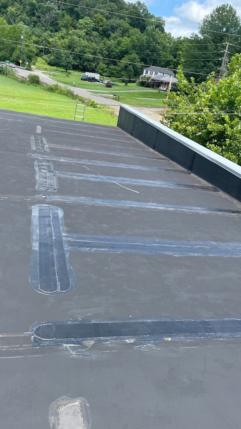 Commercial Roofing Repair using EPDM Roofing by Secure Construction Company Inc