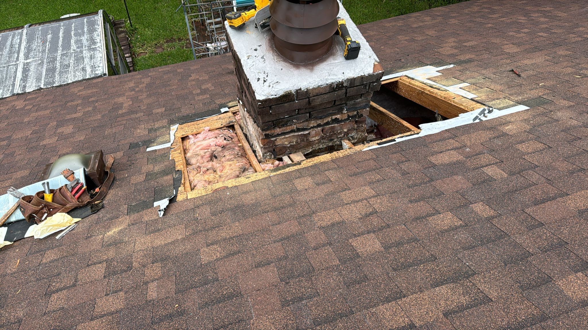 Residential Roofing Repair using Owen's Corning Duration (Lifetime) Shingles by Roof Repair Company