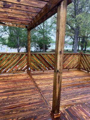 Pergola using Wood Sealant