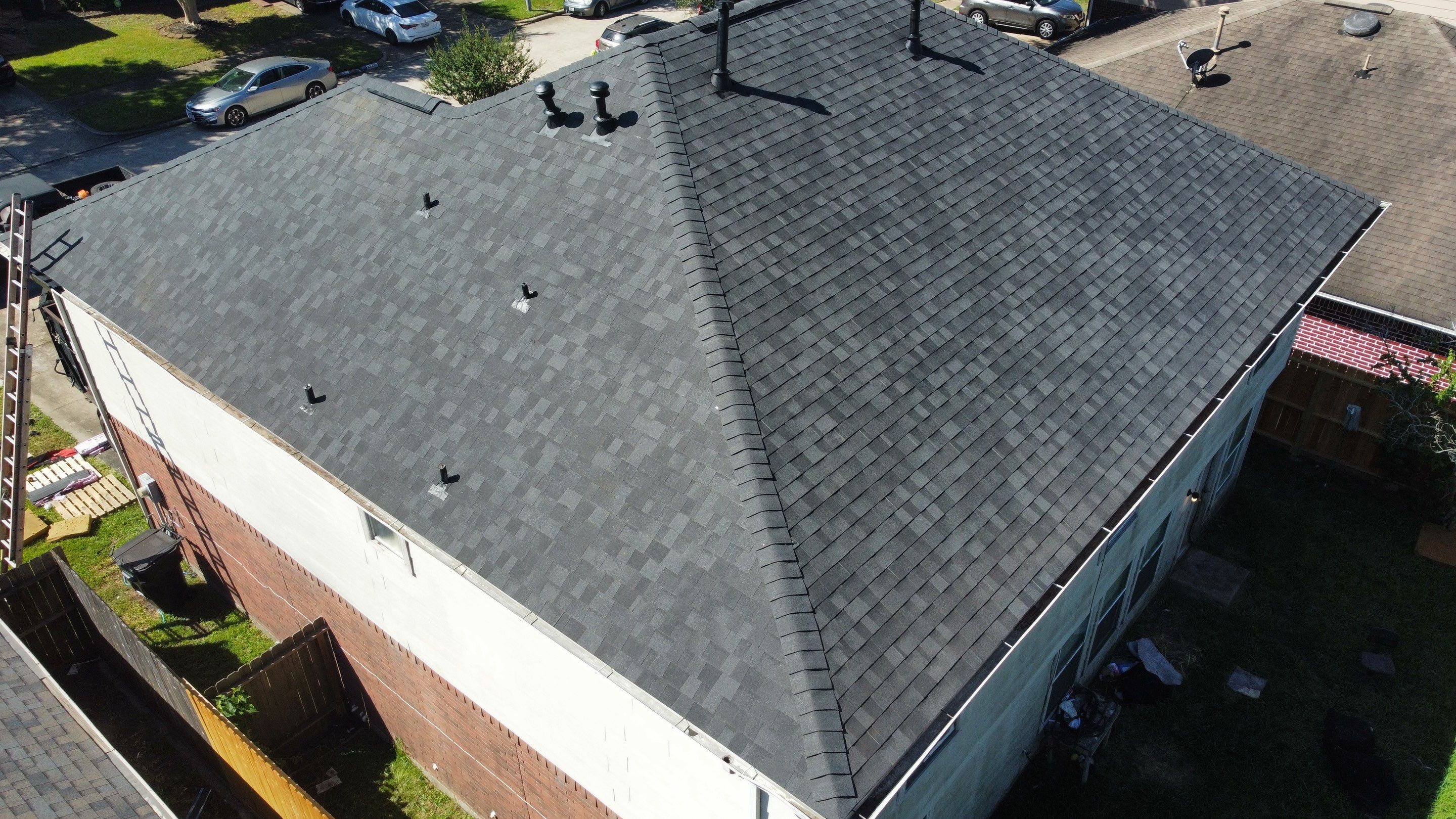 Reroof Project after Storm Beryl by Berry Good Roofing 