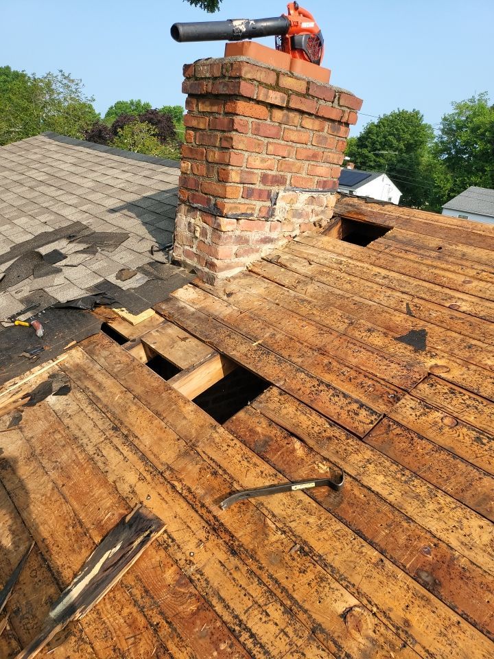 Residential Roofing Installation using Owens Corning Duration Driftwood by A Plus Exterior