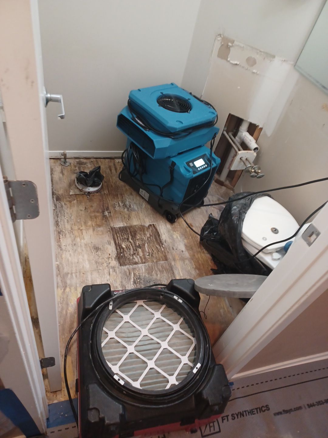 Project in West Bloomfield Township by EzDry Water Mitigation & Property Restoration