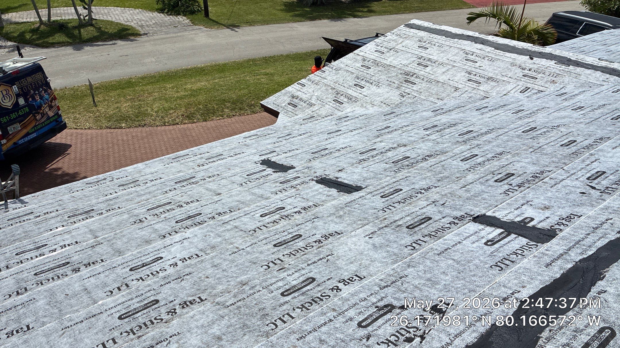 Residential Roofing Installation using Crown by BLUES BROTHERS ROOFING