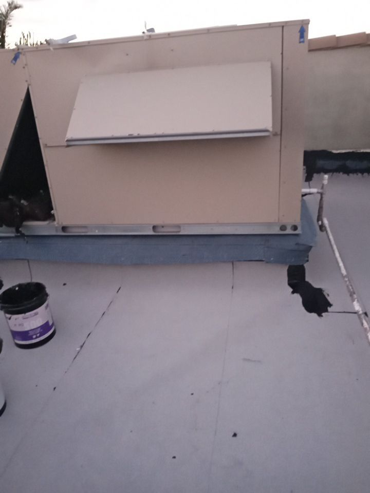 Flat Roof Replacement using Certainteed Flintlastic SA Roofing System by Aastro Roofing