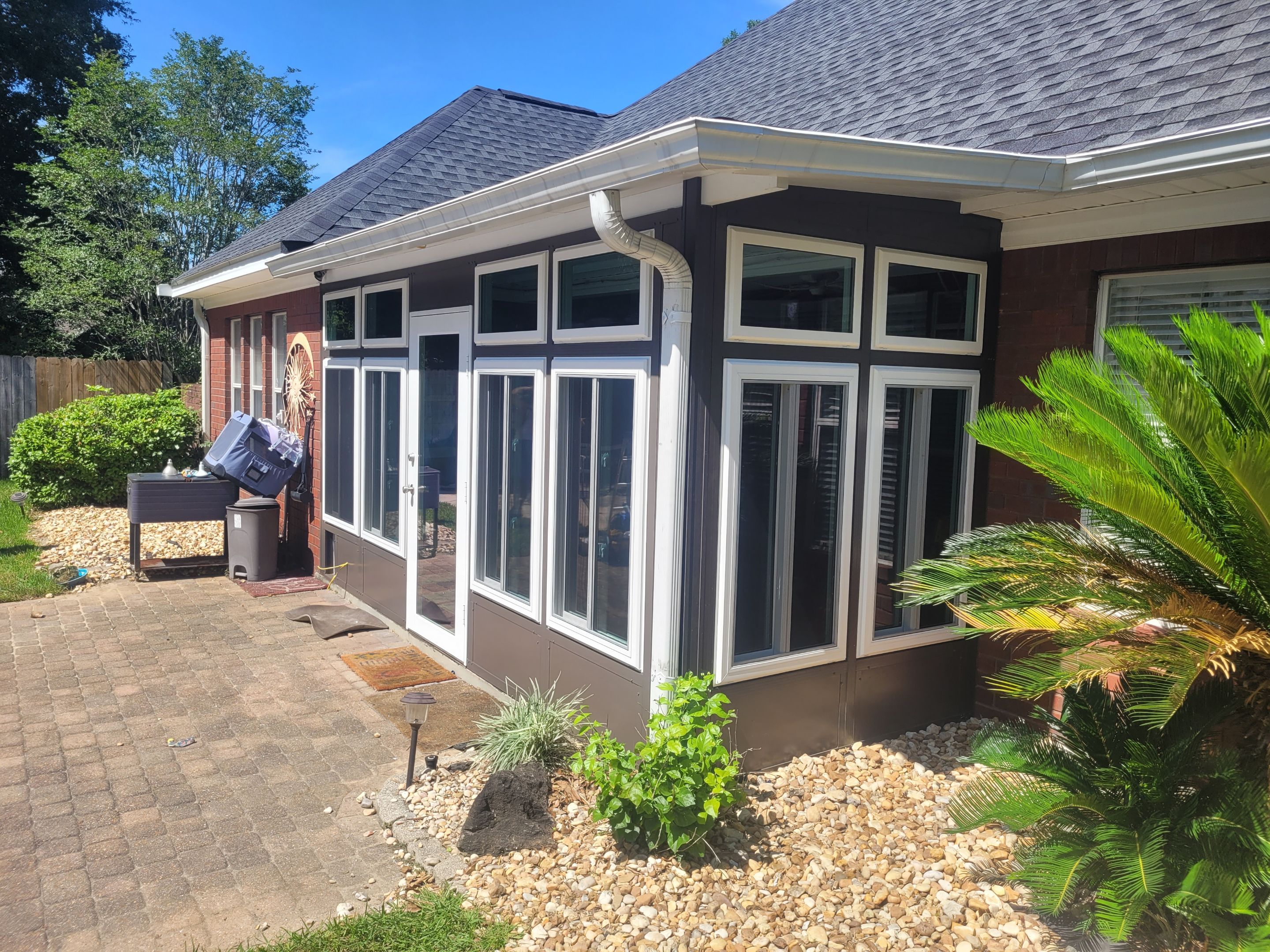 Screen Room to Glass Room Transformation by Titan Sunrooms