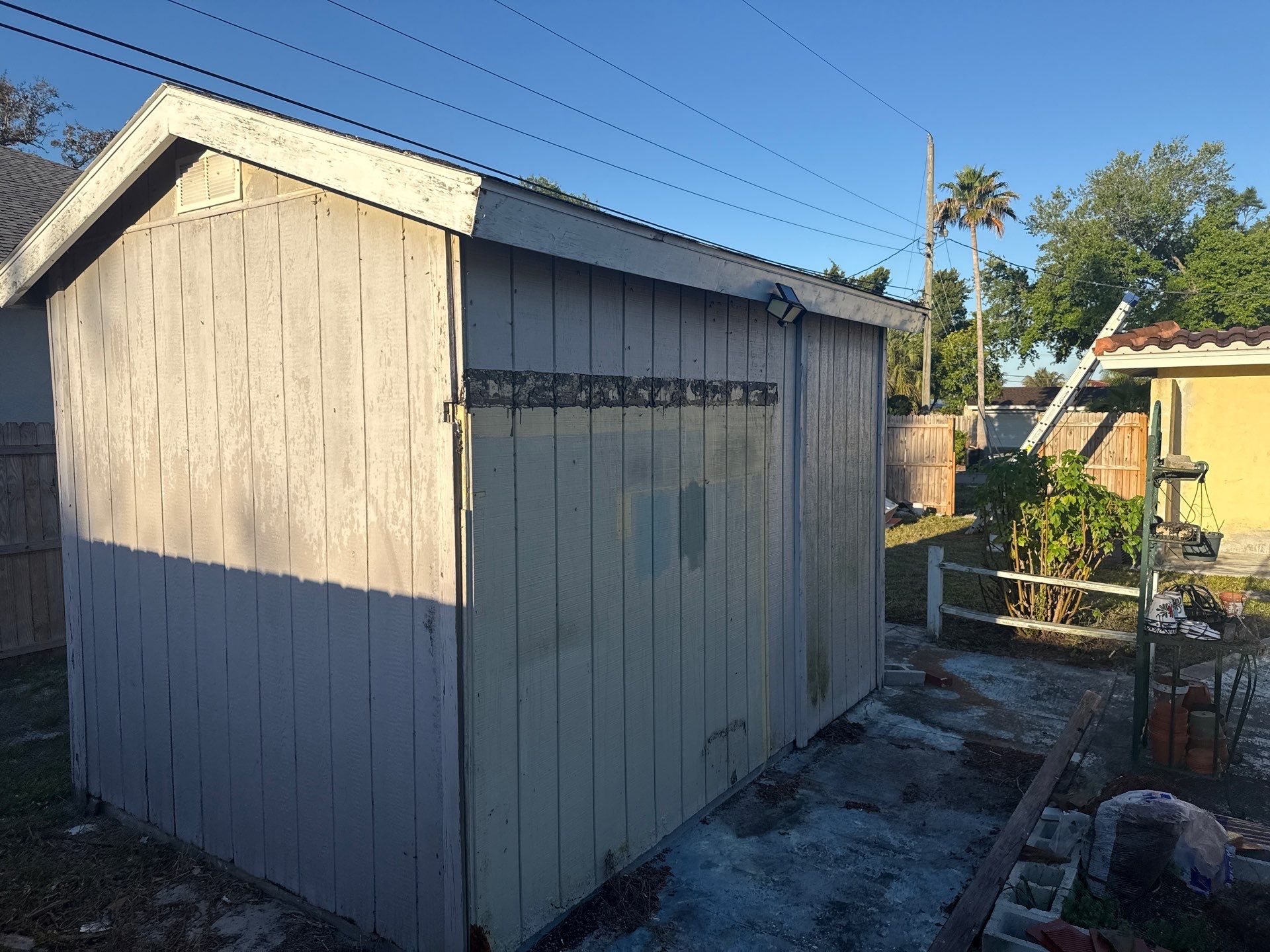 Full Exterior Cleaning Before Painting – Sarasota, FL (Near Sarasota Airport) by Sunshine AquaWash