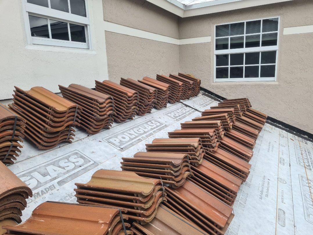 Residential Roofing Installation using Eagle Roofing Tile by BLUES BROTHERS ROOFING
