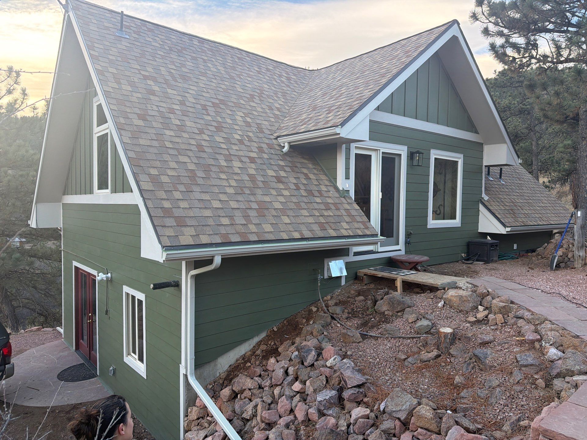 Project in Lyons by Ideal Siding Boulder