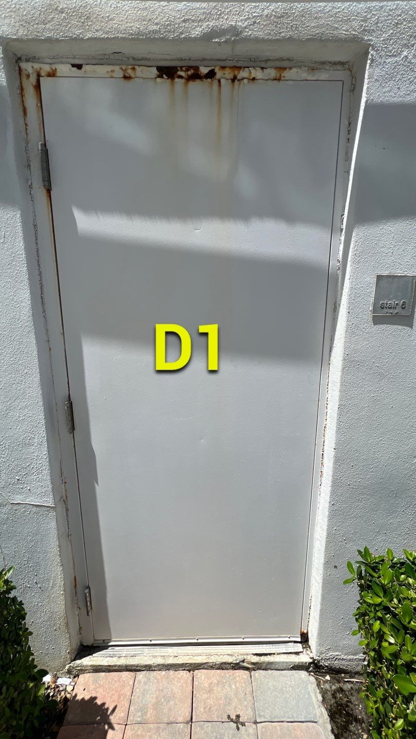Commercial Stairwell Door Replacement & Hollow Metal Door Retrofit – Pompano Beach High-Rise by The Door Doctor of South Florida, Inc.