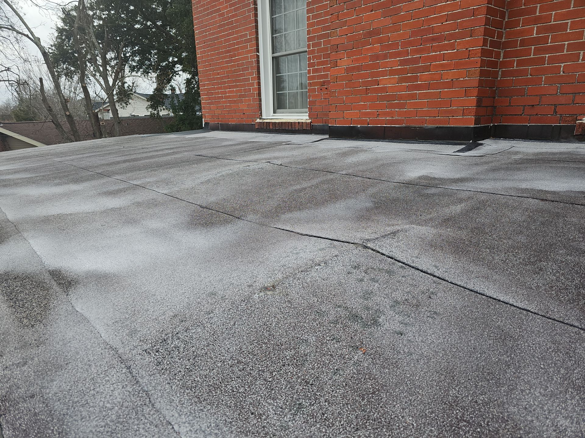 Low Slope Flat Roof Repair in Forest Hills, Wilmington NC by RGR Construction and Roofing, LLC