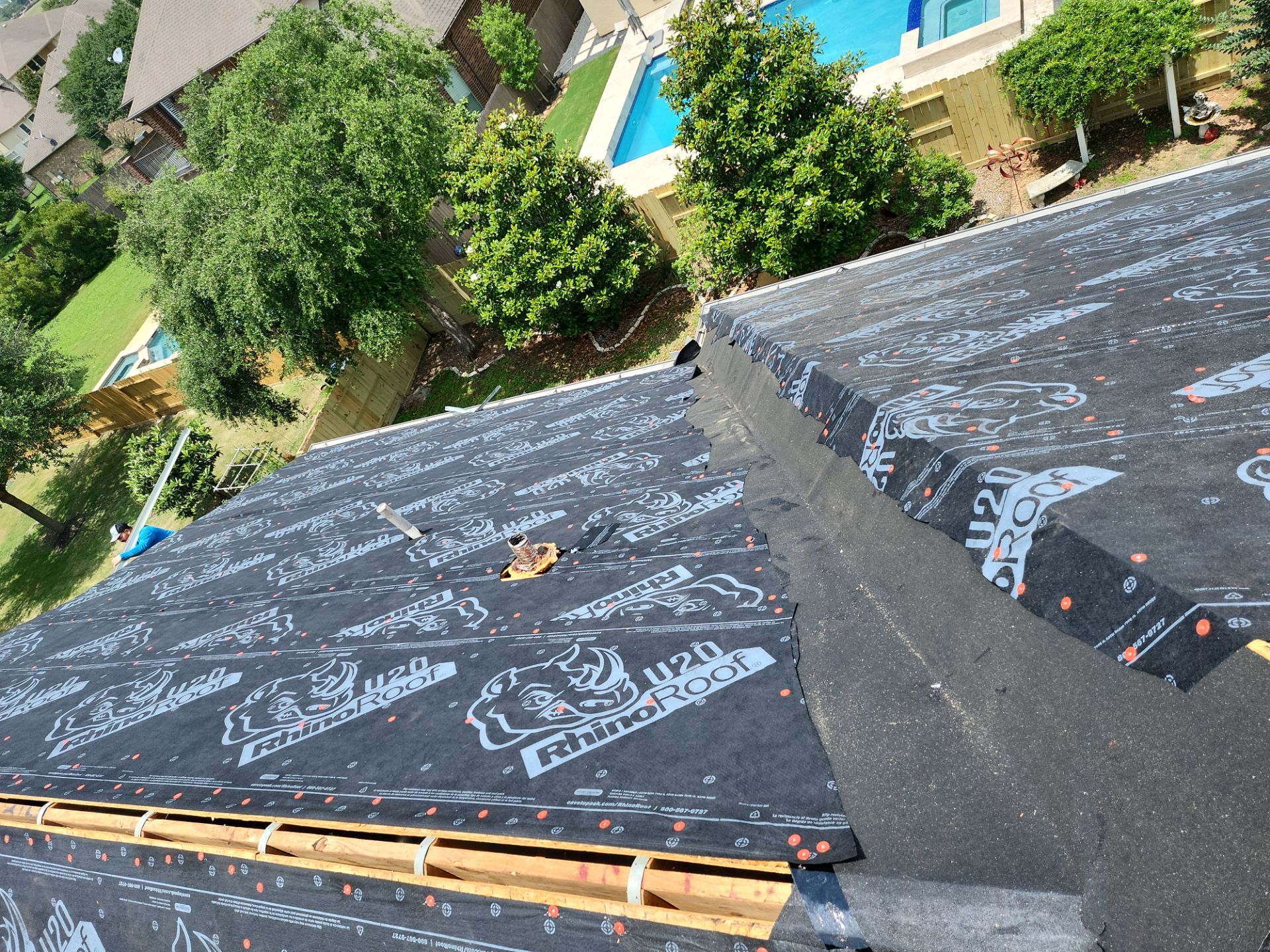Residential Roofing Repair using Owen's Corning Duration (Lifetime) Shingles by Roof Repair Company