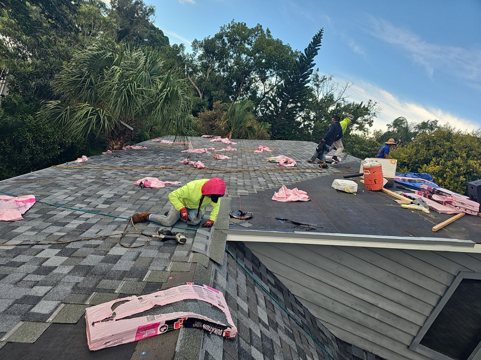 Project in Port Richey 34668 by Mitchell Roofing Company LLC 