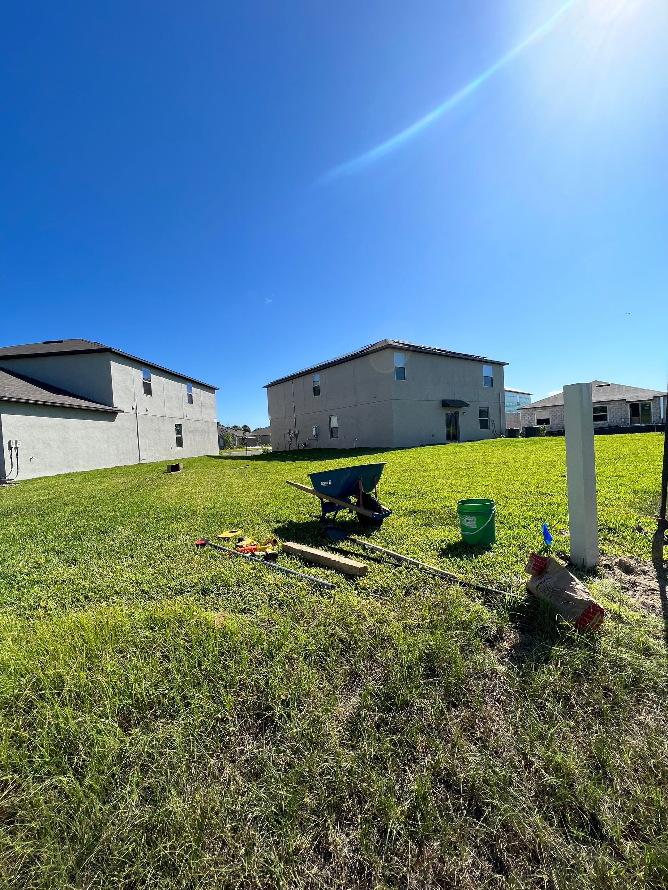 Apollo Beach, FL 6ft. Tall Tan Vinyl Privacy Fence by Asap fence and gates, LLC