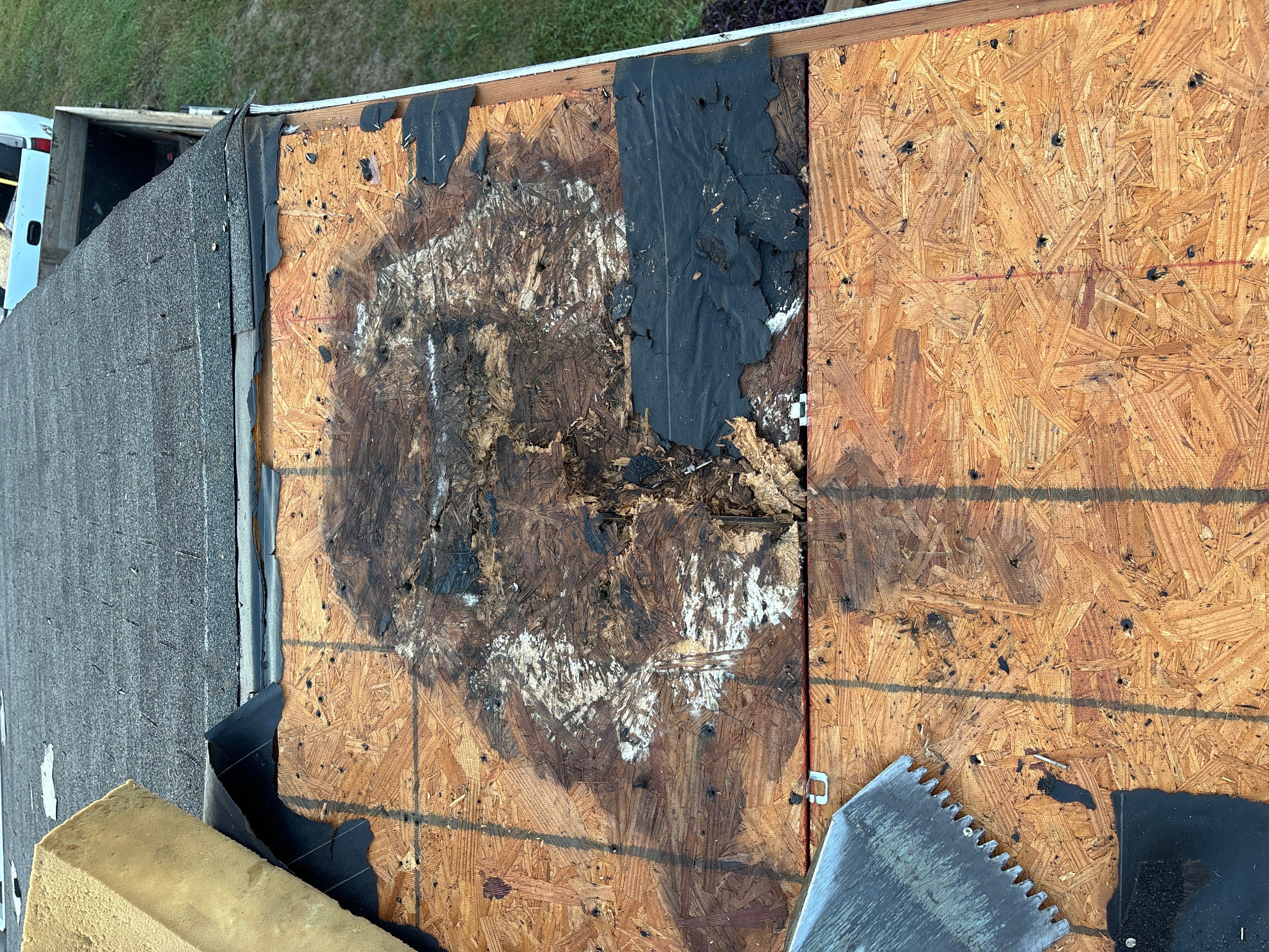 Half roof replacement  by Deerfield Roofing LLC