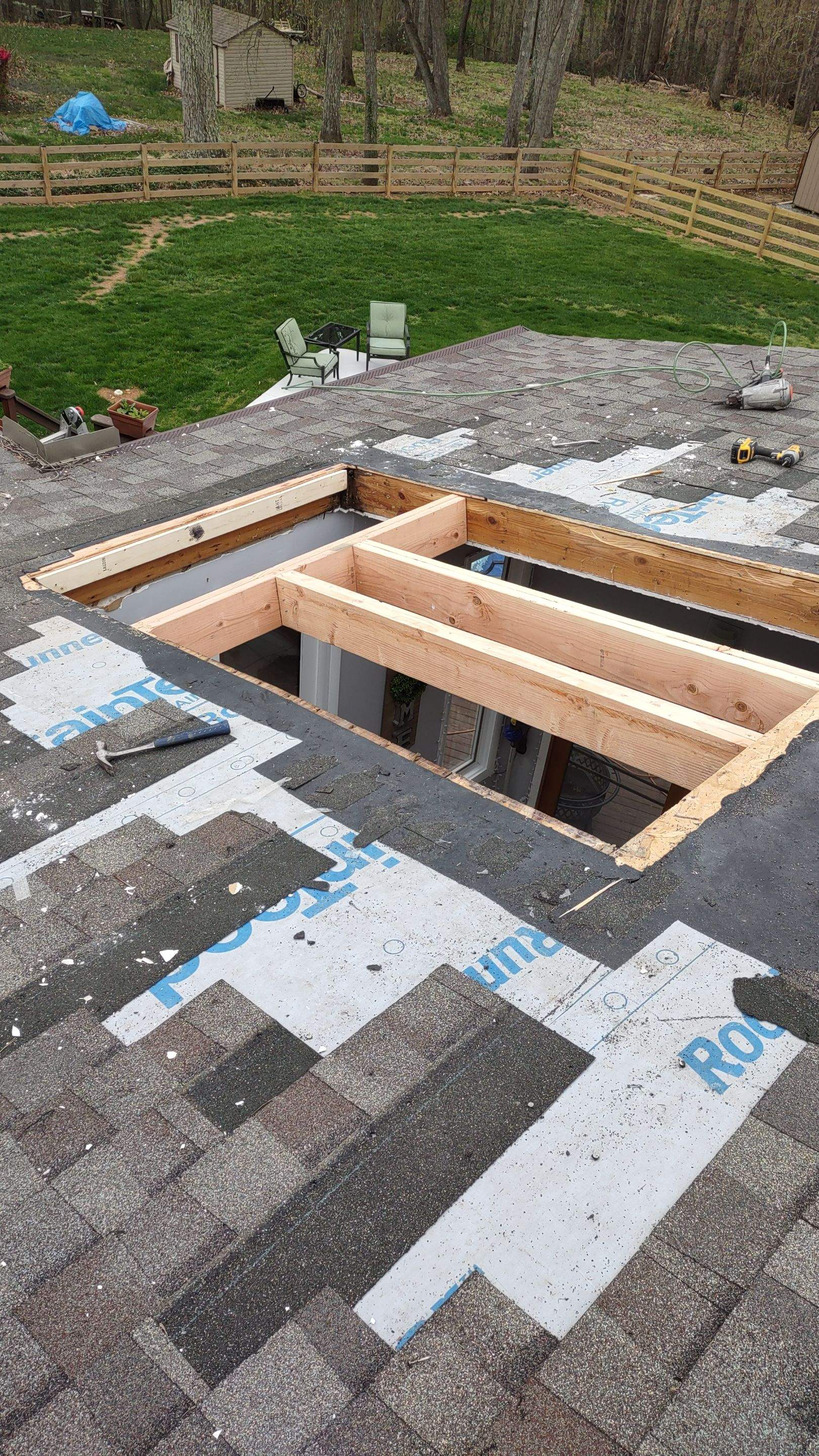 Skylight Installation  by Roof Right Inc