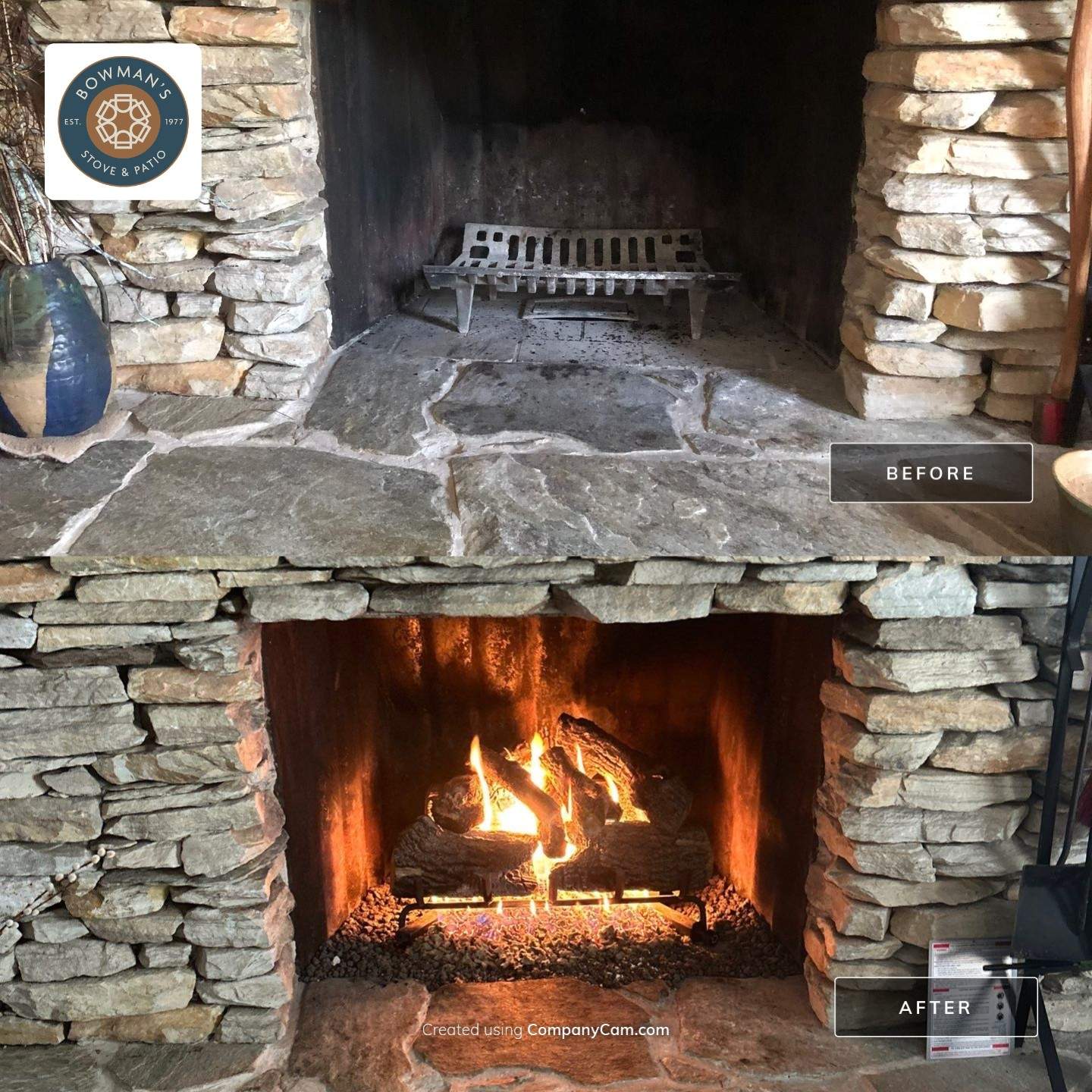 Vented Gas Log Set by Bowman's Stove & Patio
