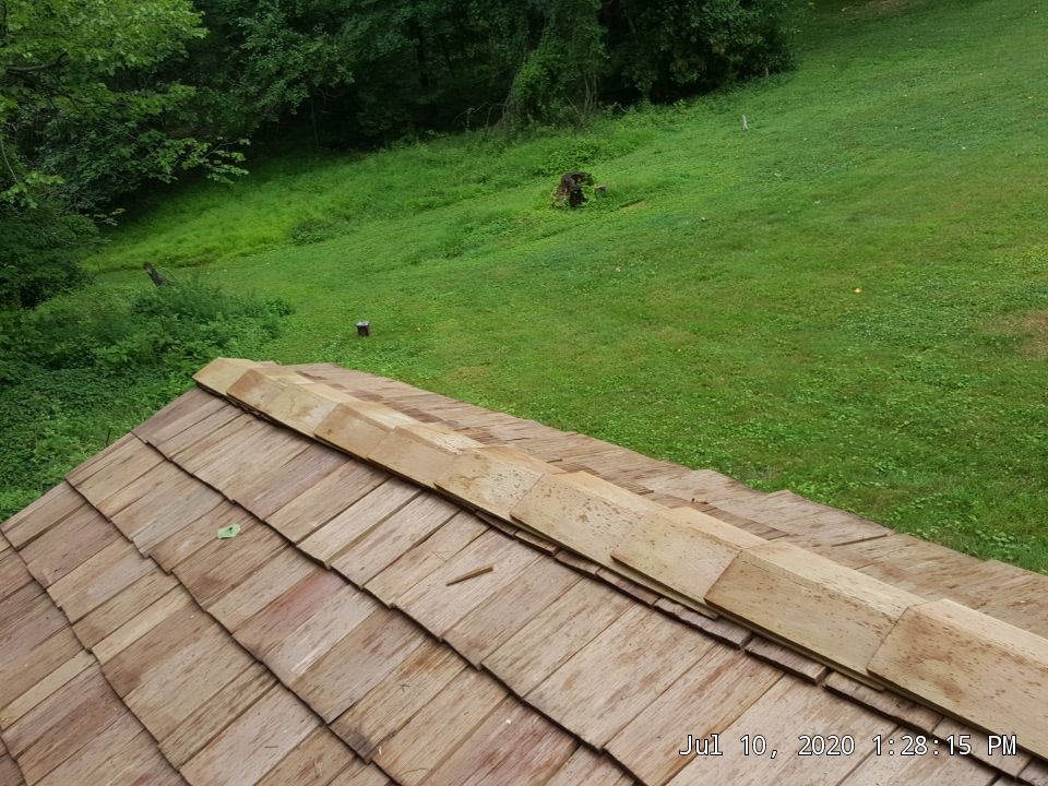 Cedar Roof in Ruxton using Cedar Roof by Roof Right Inc