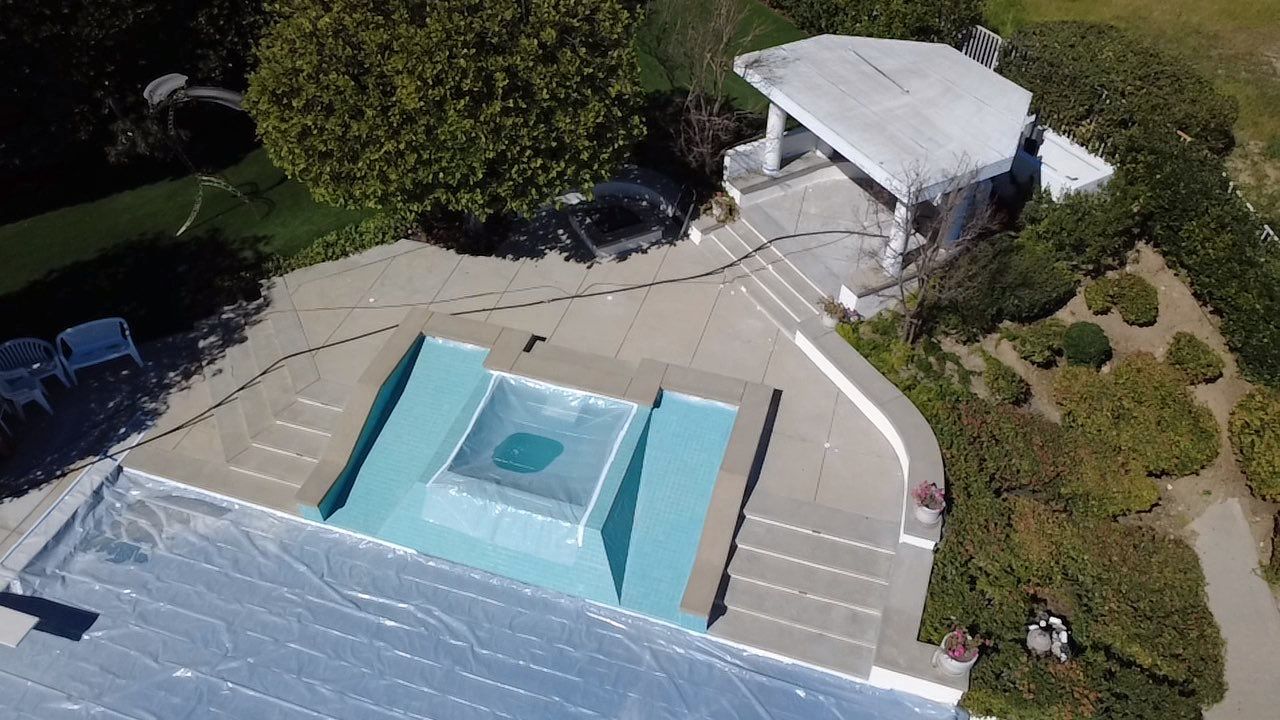 Concrete Cleaning With Sandblasting & Sealing  by La Power Washing Inc 