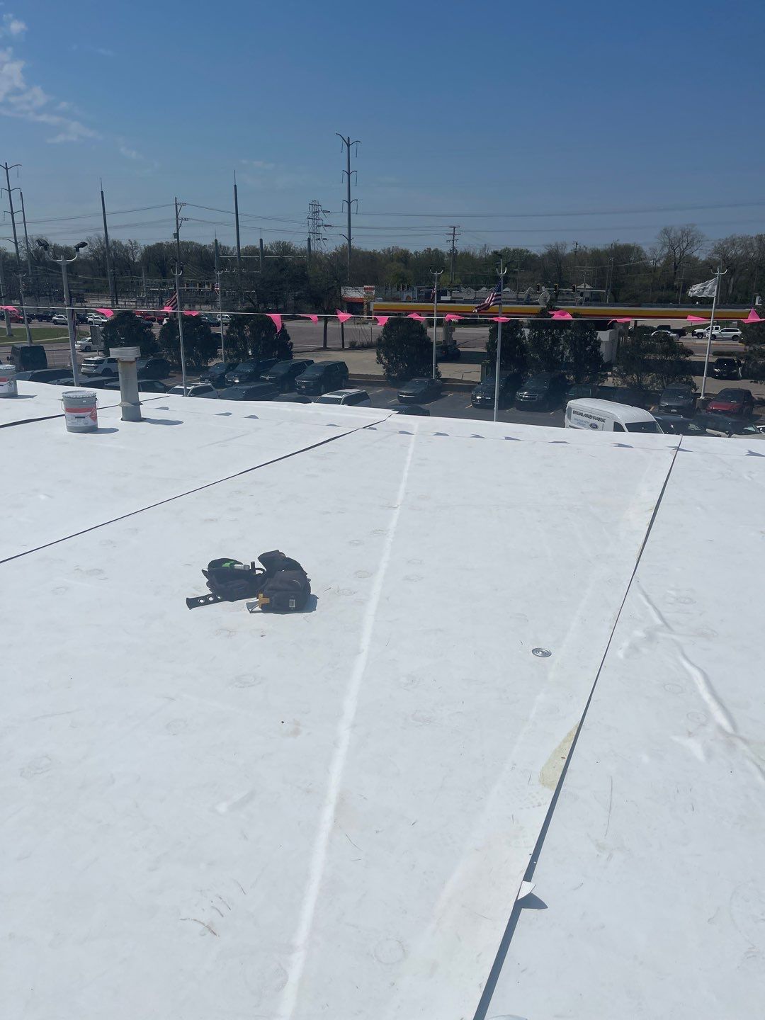 Ford Dealership - Re-Roof by Pink Roofing