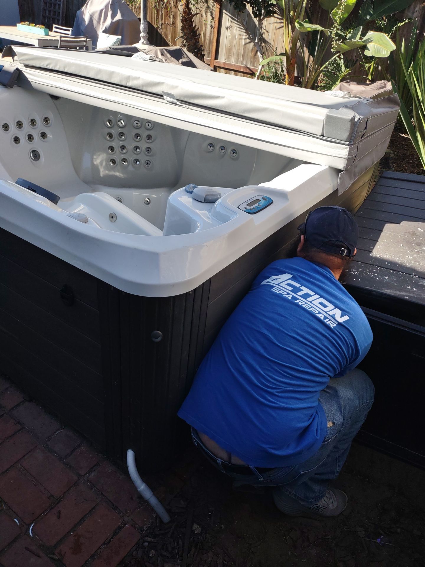 Project in San Diego by Action Spa Repair LLC