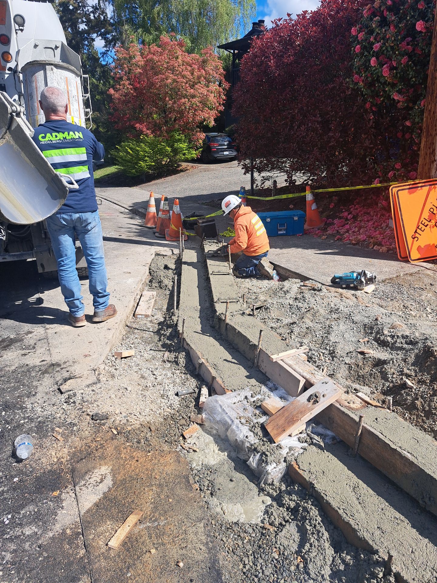 Thomas Custom Homes Development  by Jireh Asphalt & Concrete Inc 