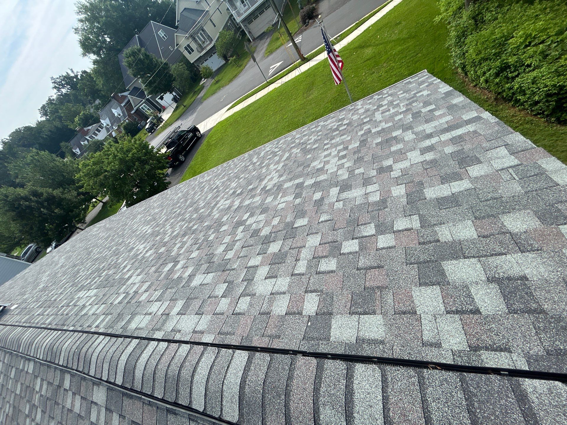 Falls Church: with CertainTeed Landmark Pro in Max Def Colonial Slate  by RM Banning, Inc.
