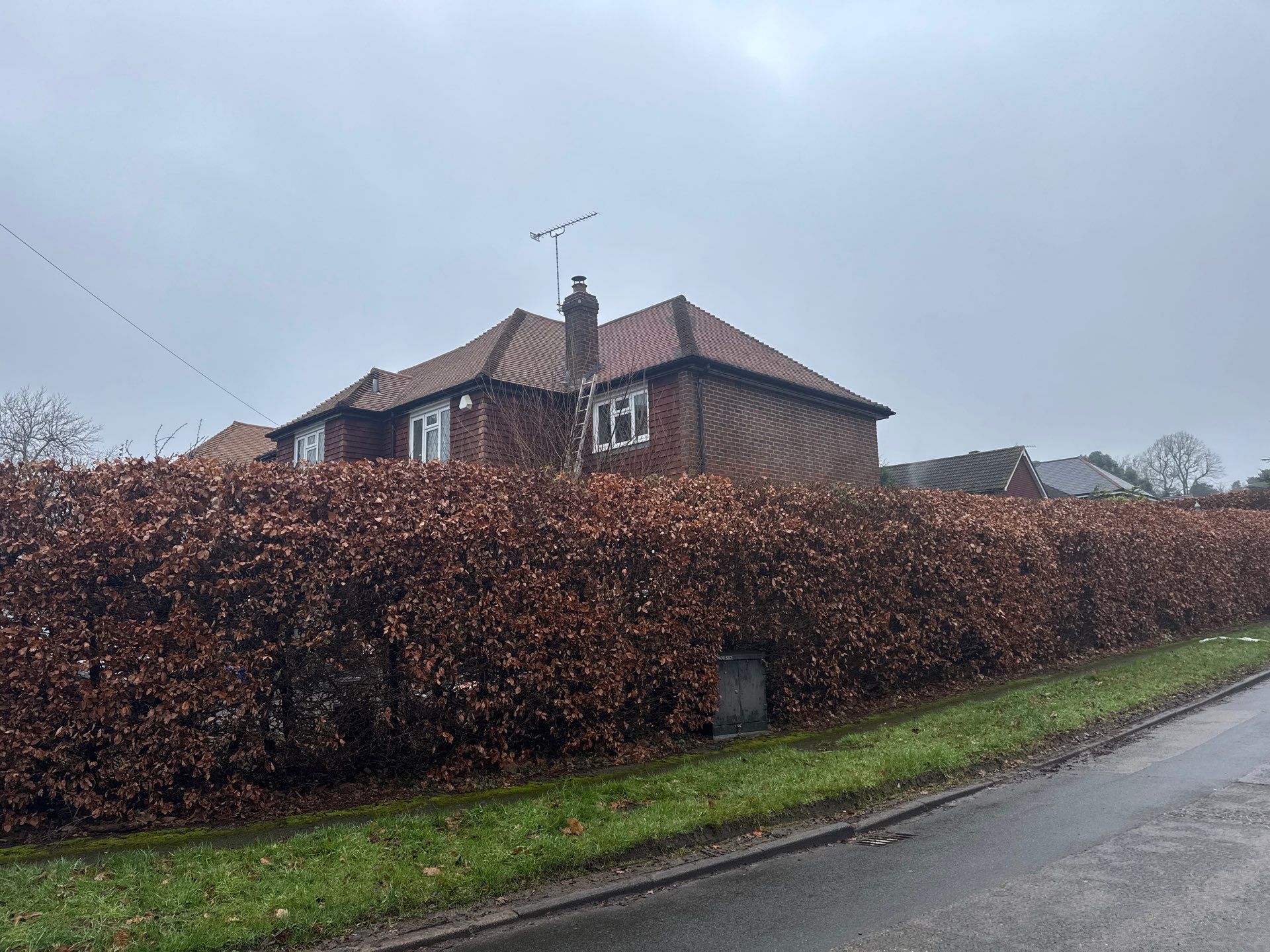 Roof Clean  - Moss Removal - Gutter Clean using Honda 15lpm Low Pressure Washing Machine by Ges Exterior Cleaning ltd