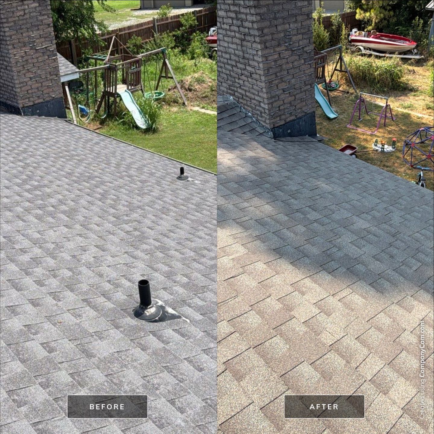 GAF Timberline Architectural Shingle Roof Replacement in Wynnewood by BANA Roofing and Solar Supply