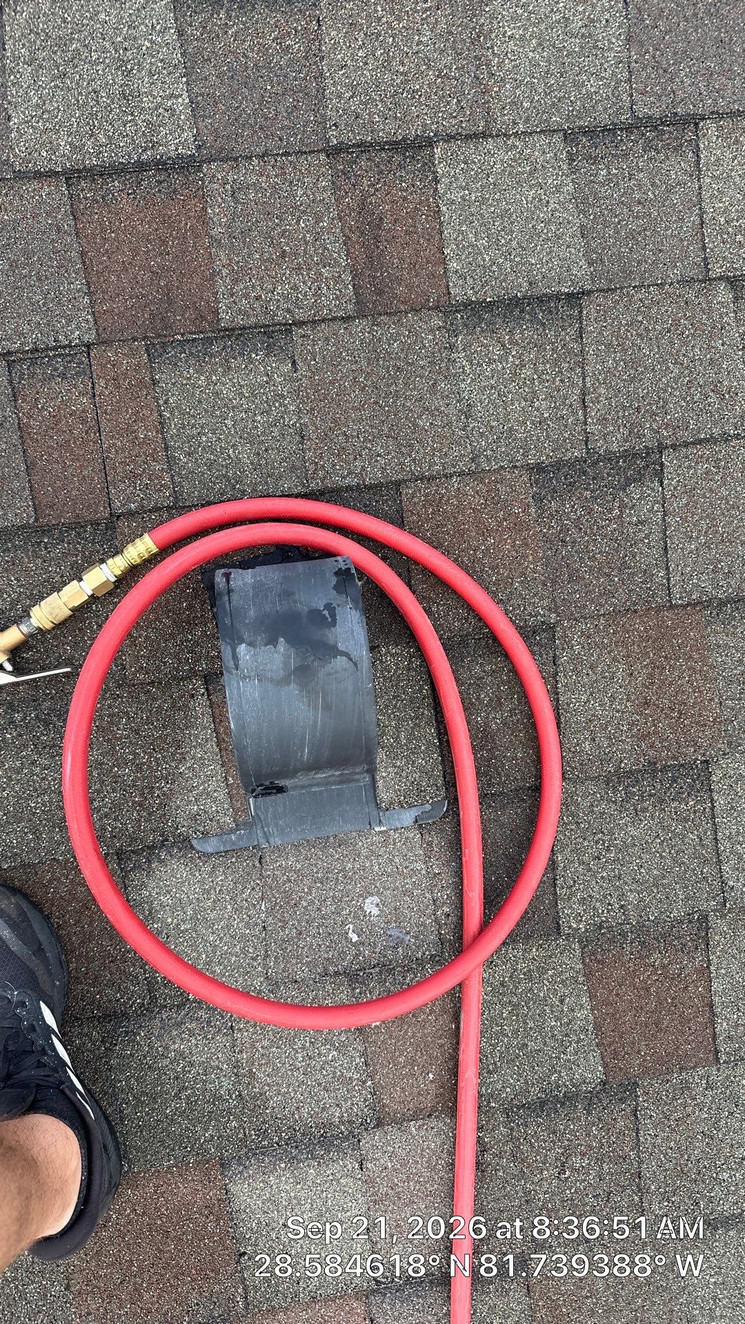 Dryer Roof-Termination Cleaning in Minneola by Hygienic Air, Inc