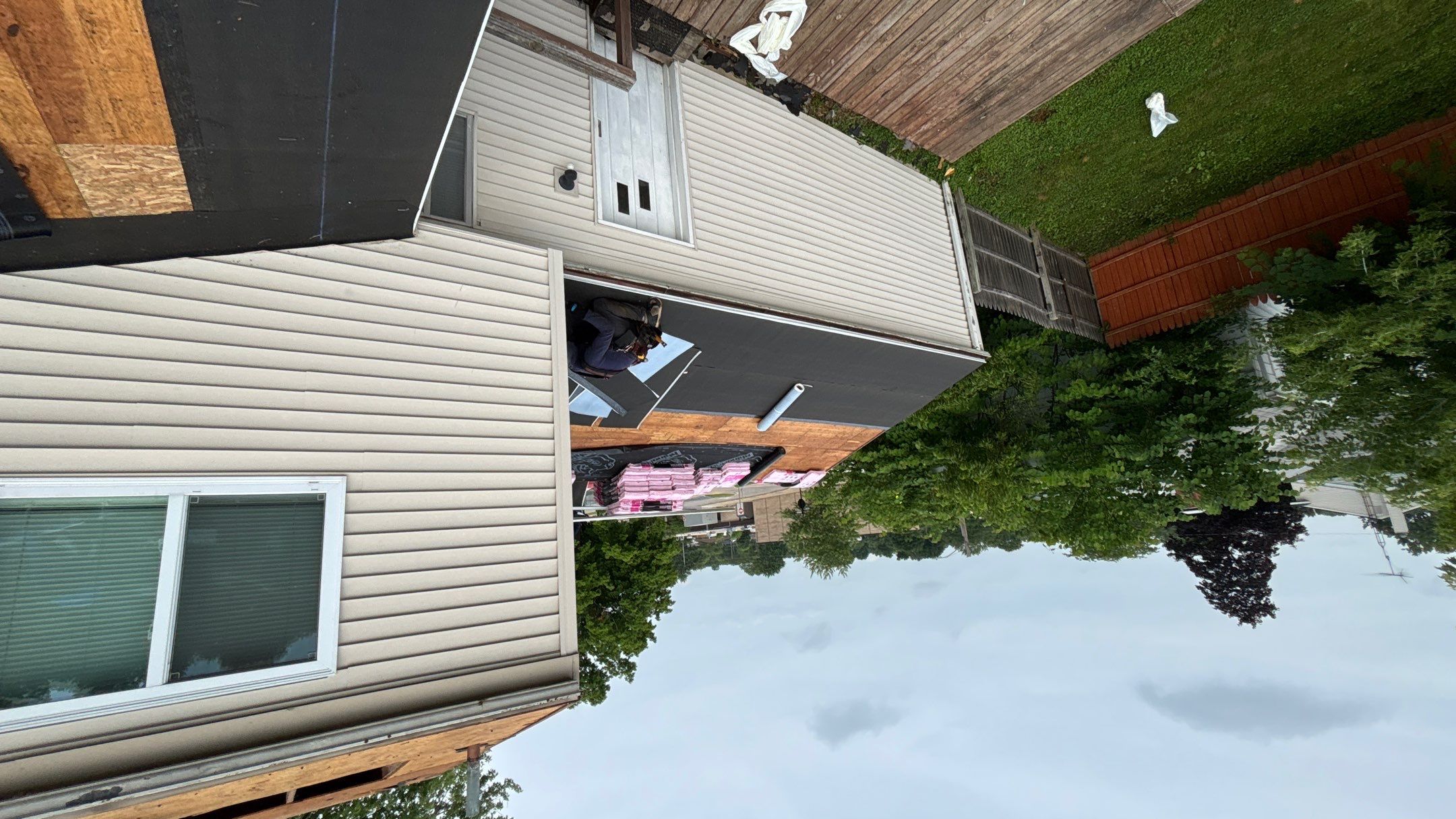 Roof Replacement using Owens Corning Slatestone Gray by 180 Contractors