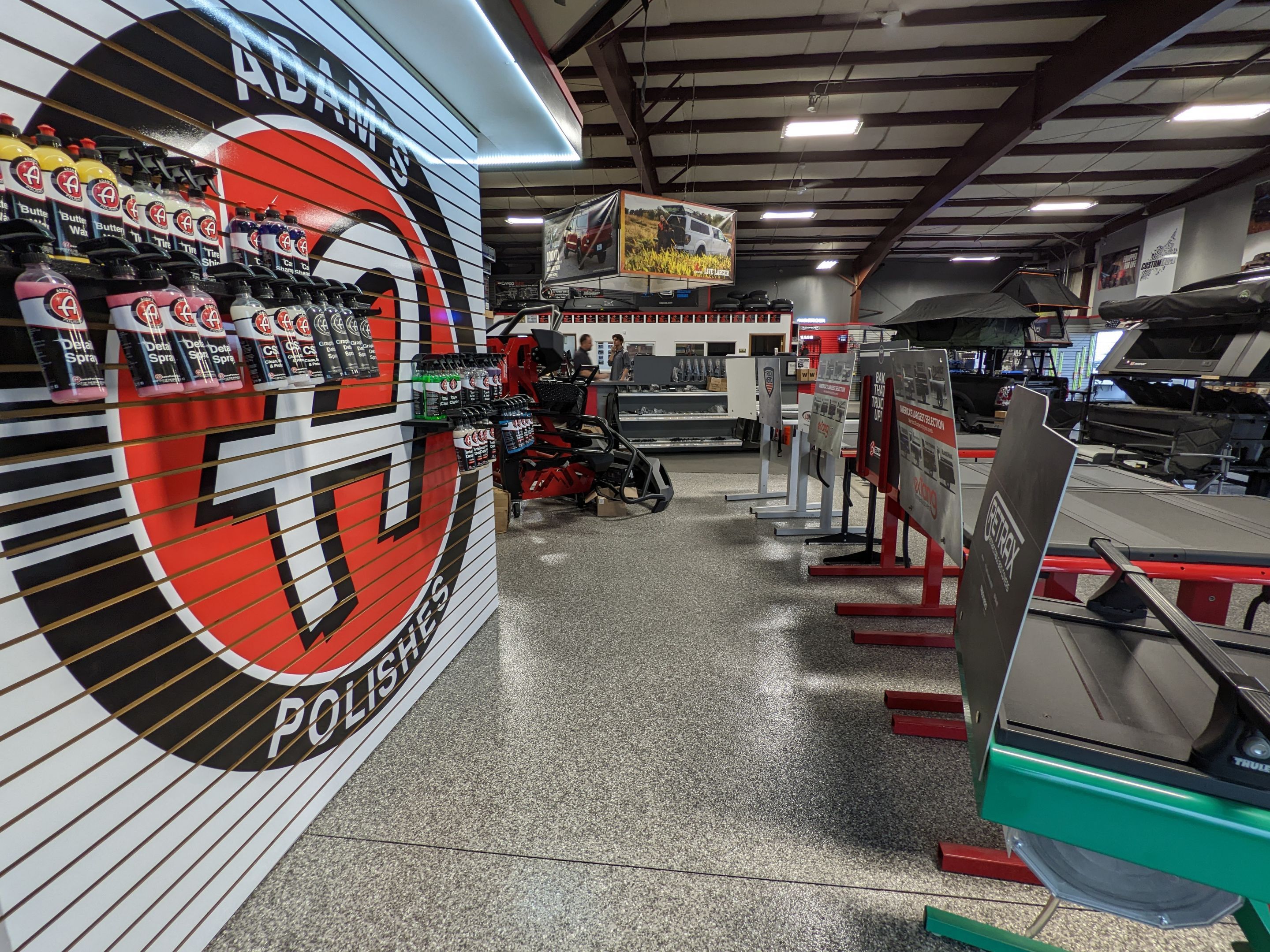 Commercial Showroom Transformation in Silvercreek by Croc Coatings, LLC