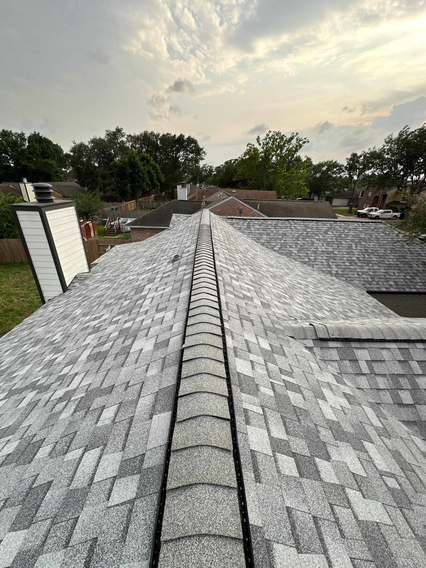 Project in Katy by Motion Roofing