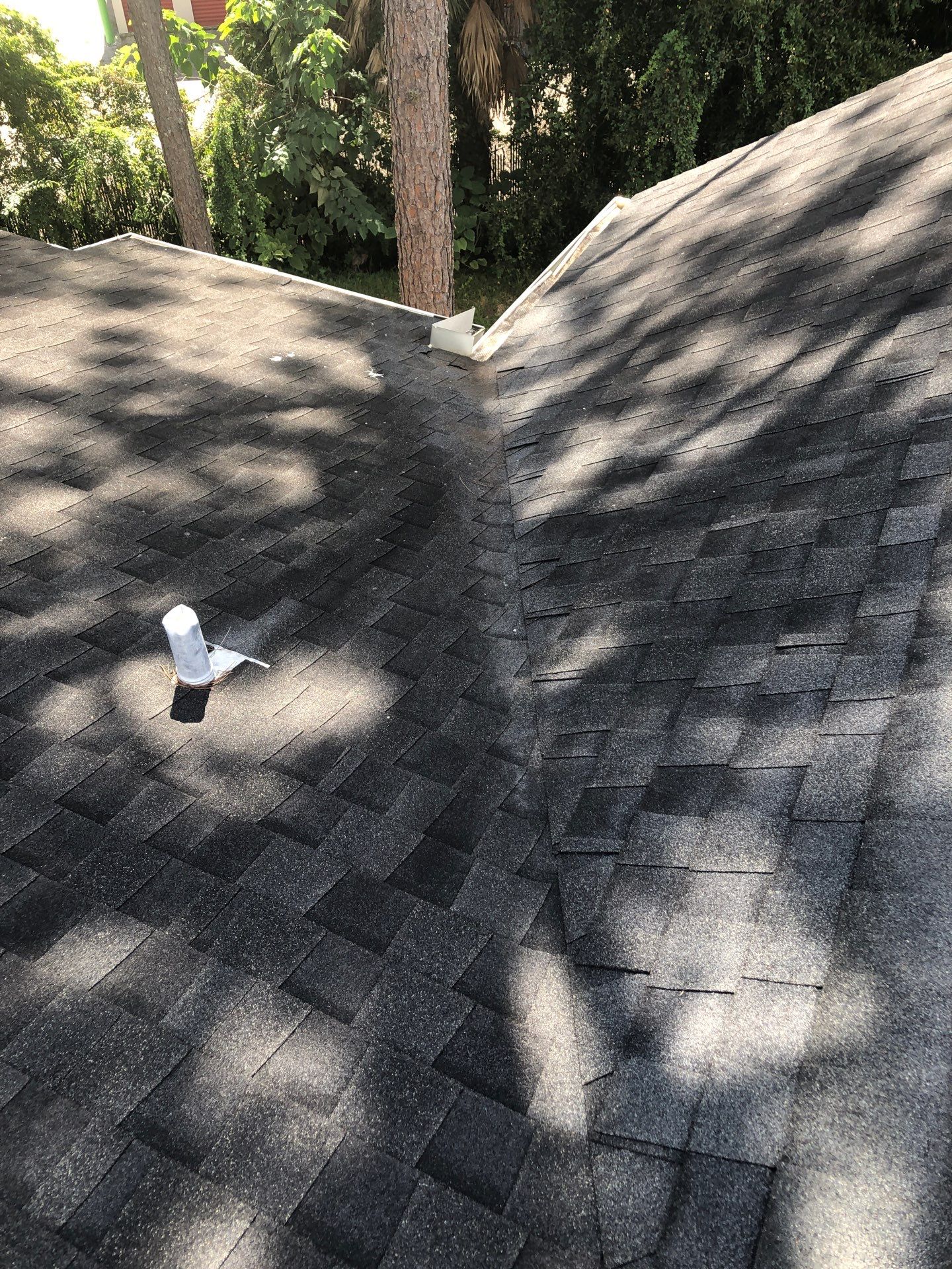 Commercial gutter cleaning Ocala, FL, FL after photo with clean gutters