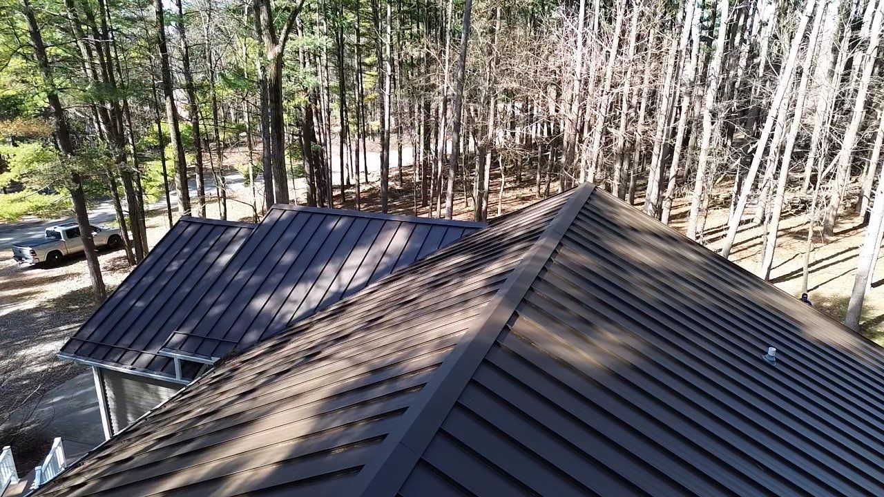 Mechanically Seamed Standing Seam Metal Roof Installation – Angola, IN by 4Ever Metal Roofing
