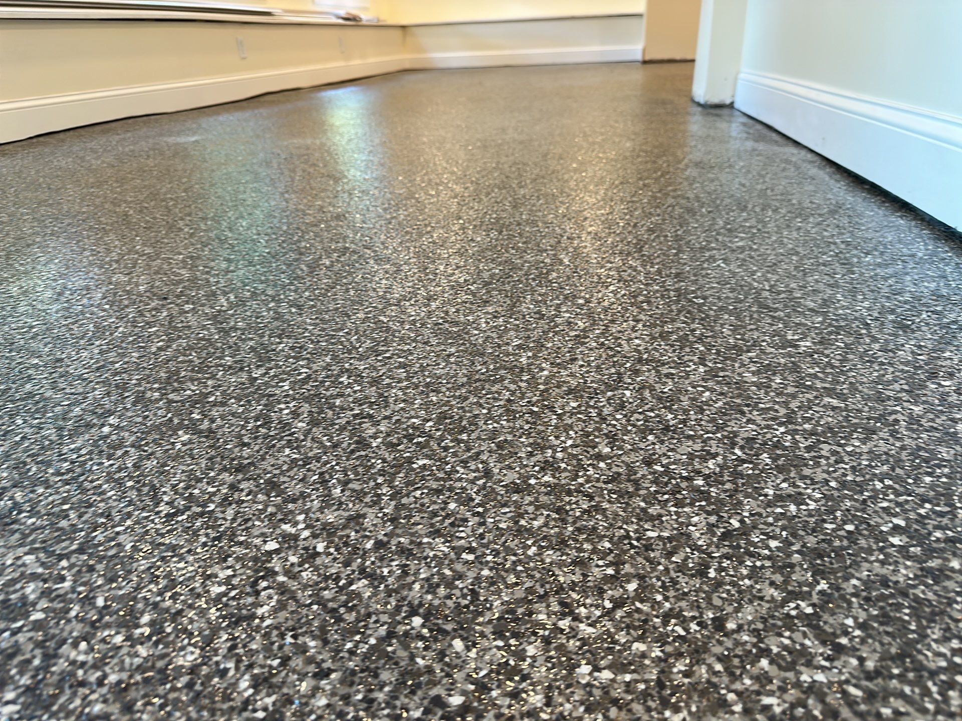 Basement in Arlington, MA 02474 by Symphony Concrete Coatings