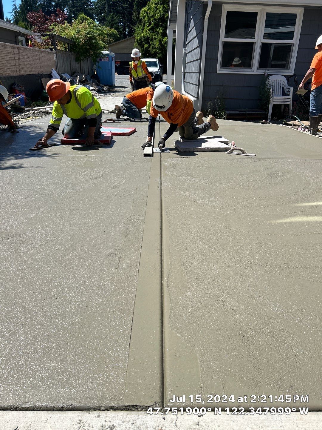 Grant | Concrete Driveway  by Jireh Asphalt & Concrete Inc 