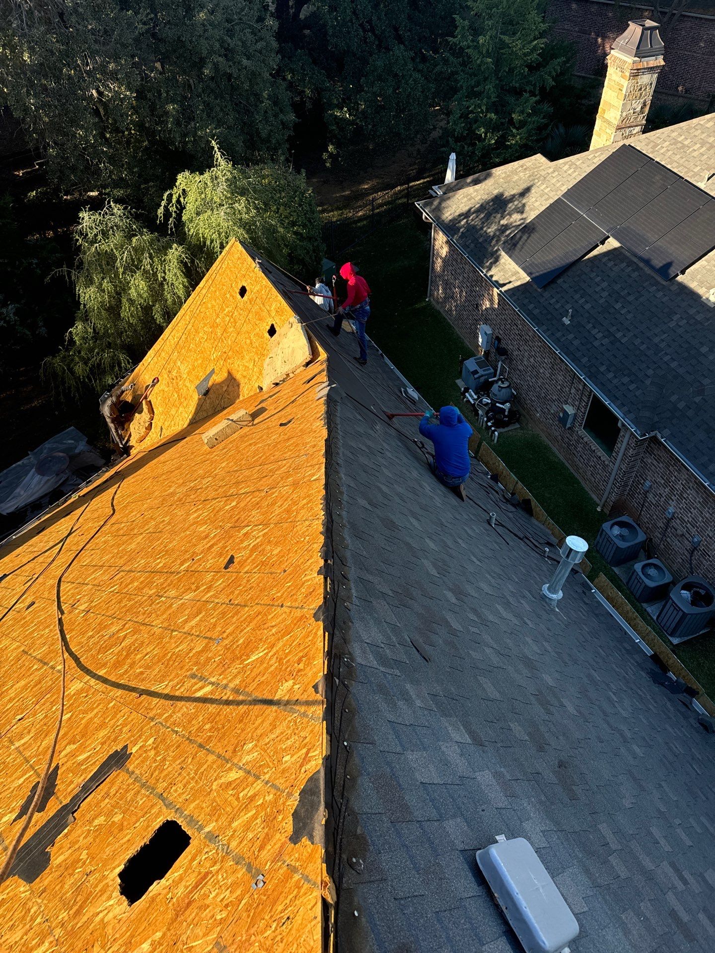 Project in Colleyville by Lonestar Roofing and Restoration LLC.