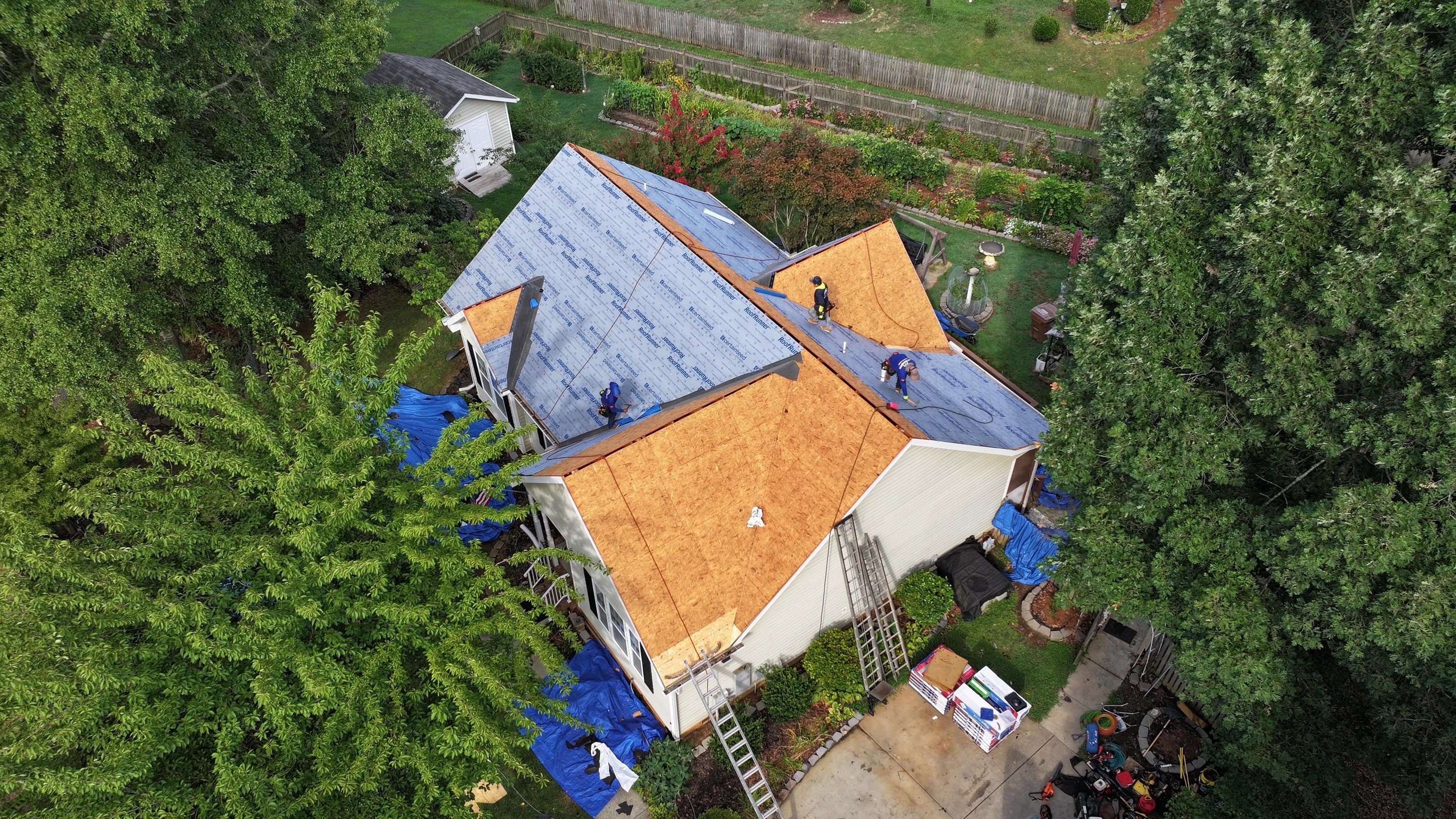 Project in Holly Springs - GAF Timberline HDZ Pewter Gray by Pro Performance Roofing