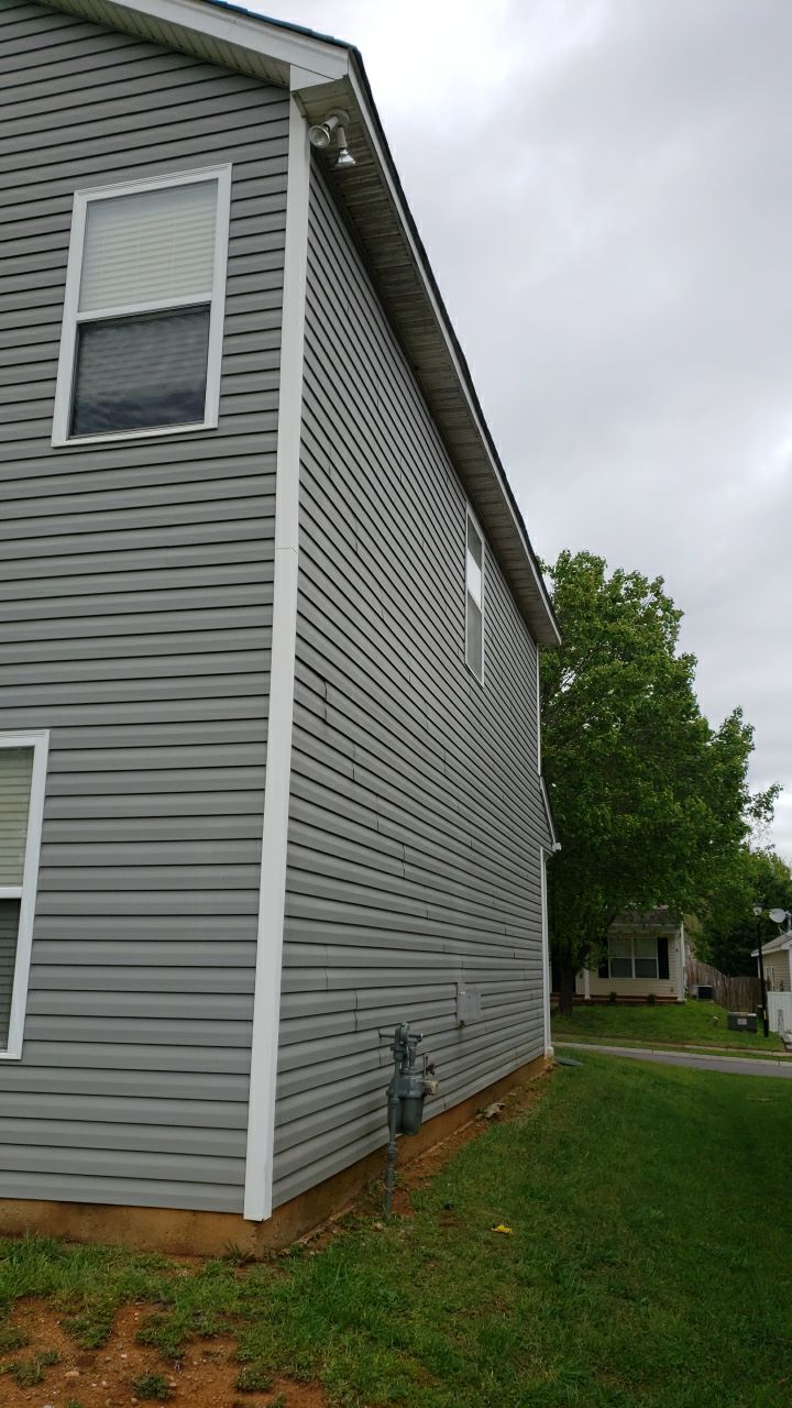 House Wash using cleaner by Power Wash Masters LLC